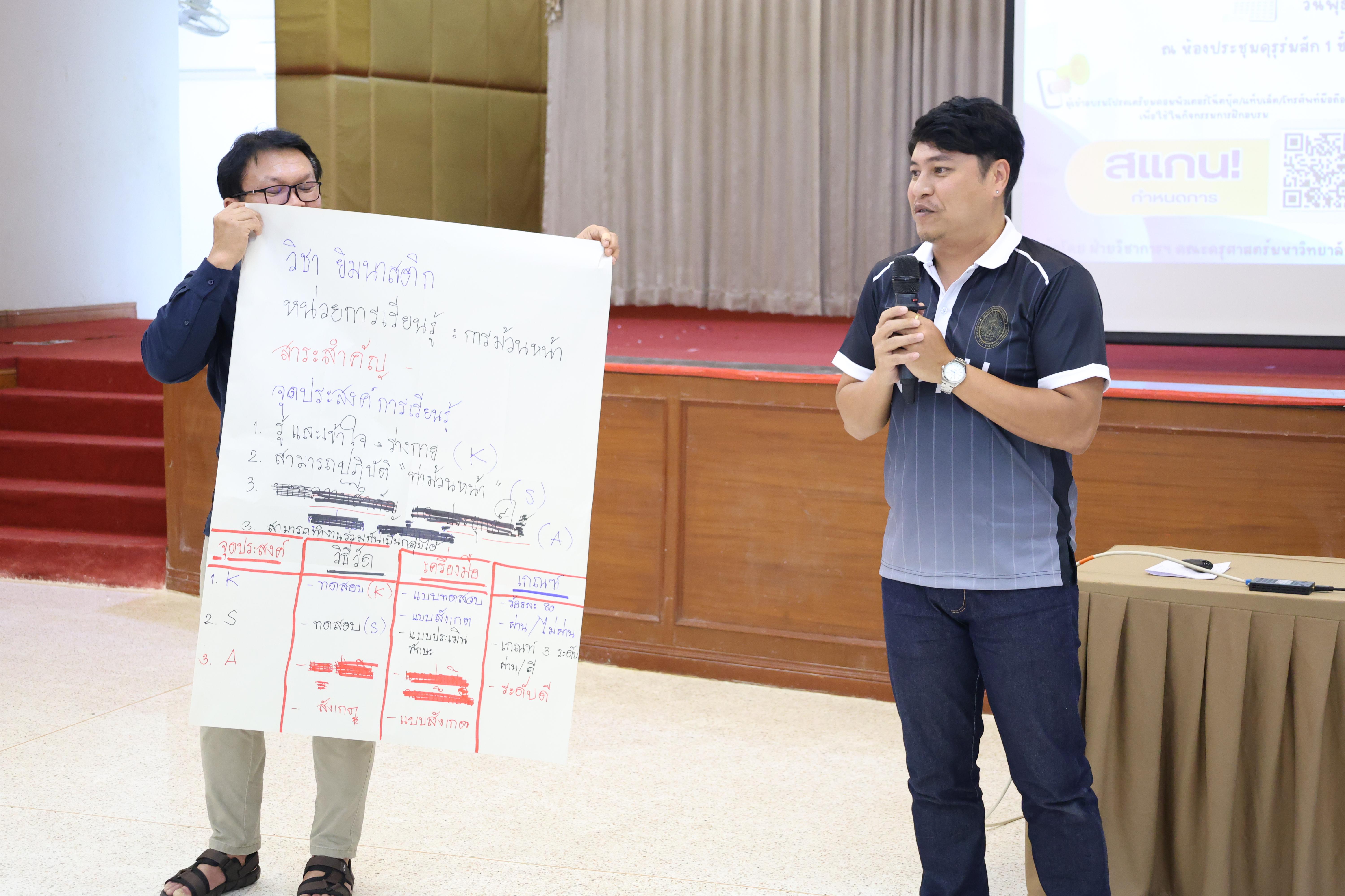 405. จัดโครงการเพื่อพัฒนาพัฒนาสมรรถนะครูของครูสำหรับอาจารย์ผู้สอน และอาจารย์นิเทศหลักสูตรครุศาสตรบัณฑิต ที่มีและยังไม่มีวุฒิทางการศึกษา