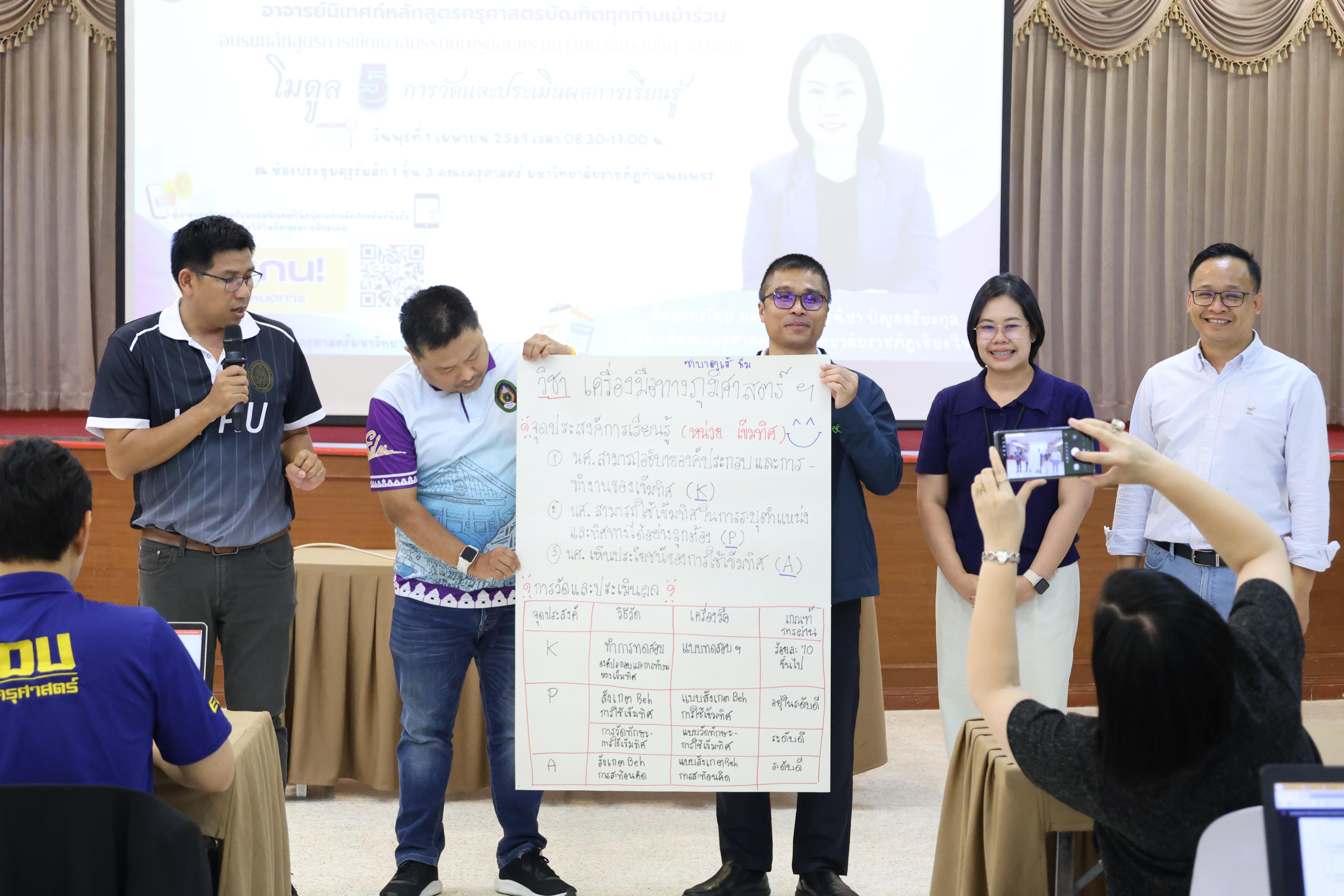 407. จัดโครงการเพื่อพัฒนาพัฒนาสมรรถนะครูของครูสำหรับอาจารย์ผู้สอน และอาจารย์นิเทศหลักสูตรครุศาสตรบัณฑิต ที่มีและยังไม่มีวุฒิทางการศึกษา