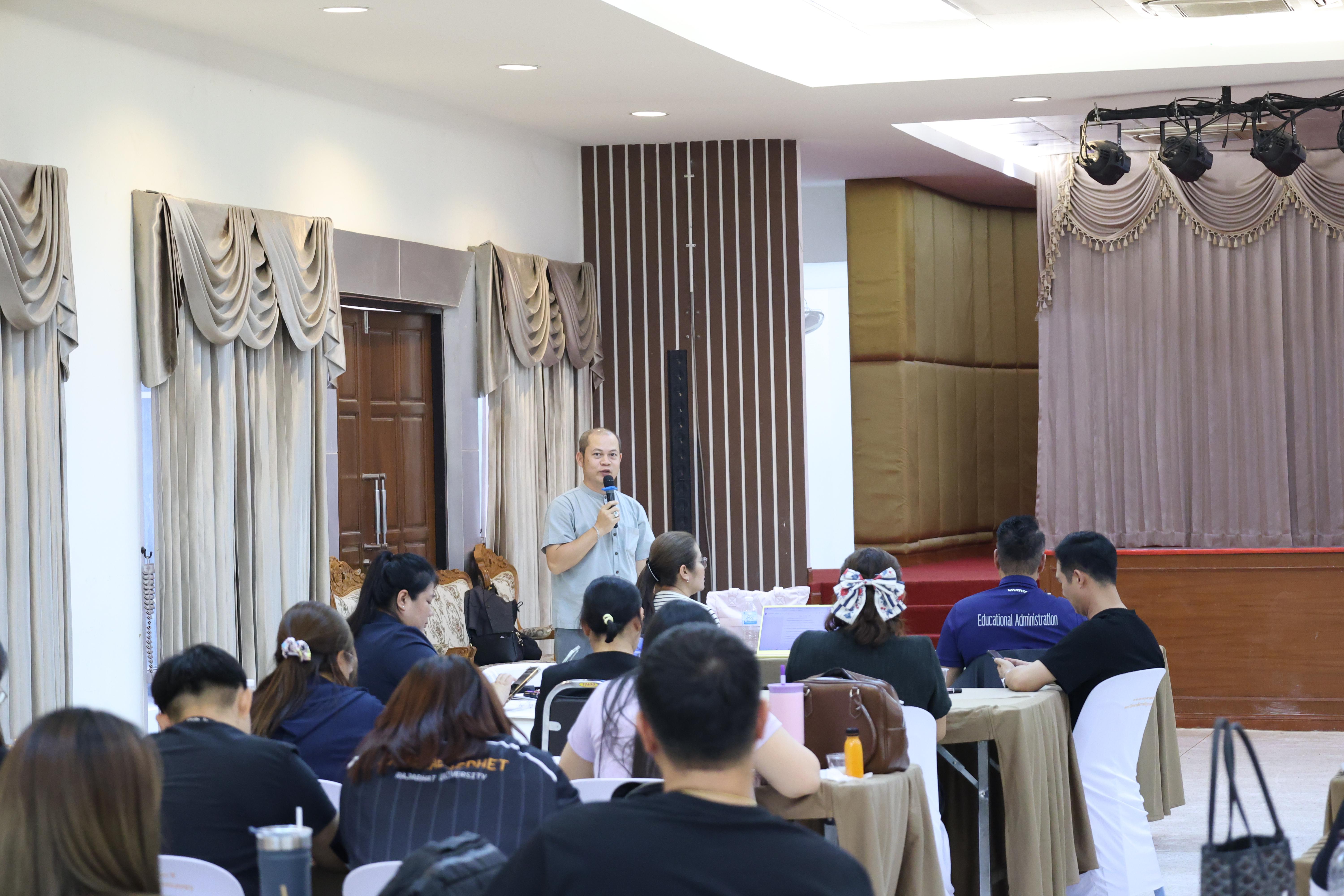 412. จัดโครงการเพื่อพัฒนาพัฒนาสมรรถนะครูของครูสำหรับอาจารย์ผู้สอน และอาจารย์นิเทศหลักสูตรครุศาสตรบัณฑิต ที่มีและยังไม่มีวุฒิทางการศึกษา