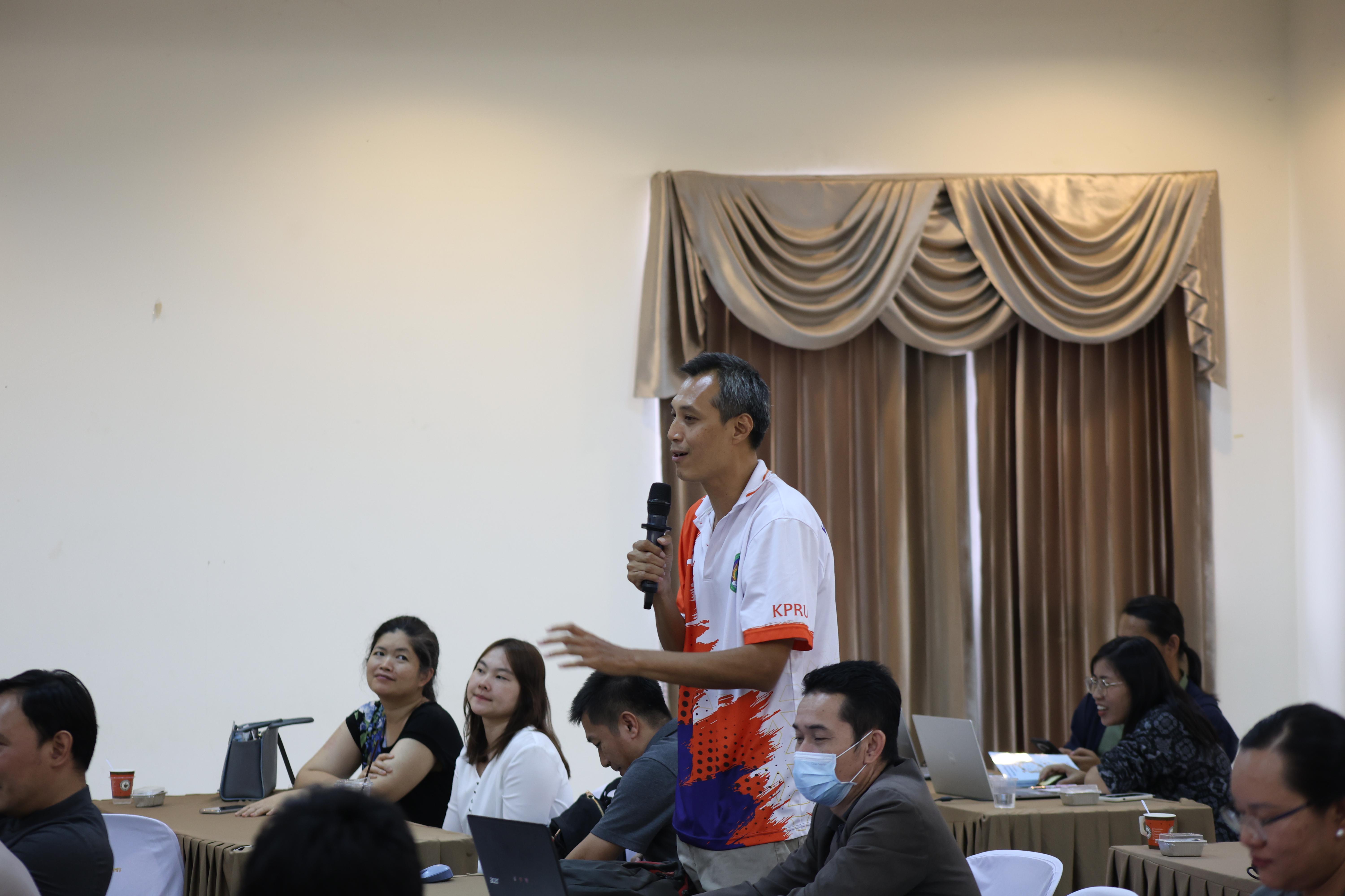 392. คณะครุศาสตร์ มหาวิทยาลัยราชภัฏกำแพงเพชร ได้จัดโครงการพัฒนาสมรรถนะครูของครู มหาวิทยาลัยราชภัฏ 38 แห่ง