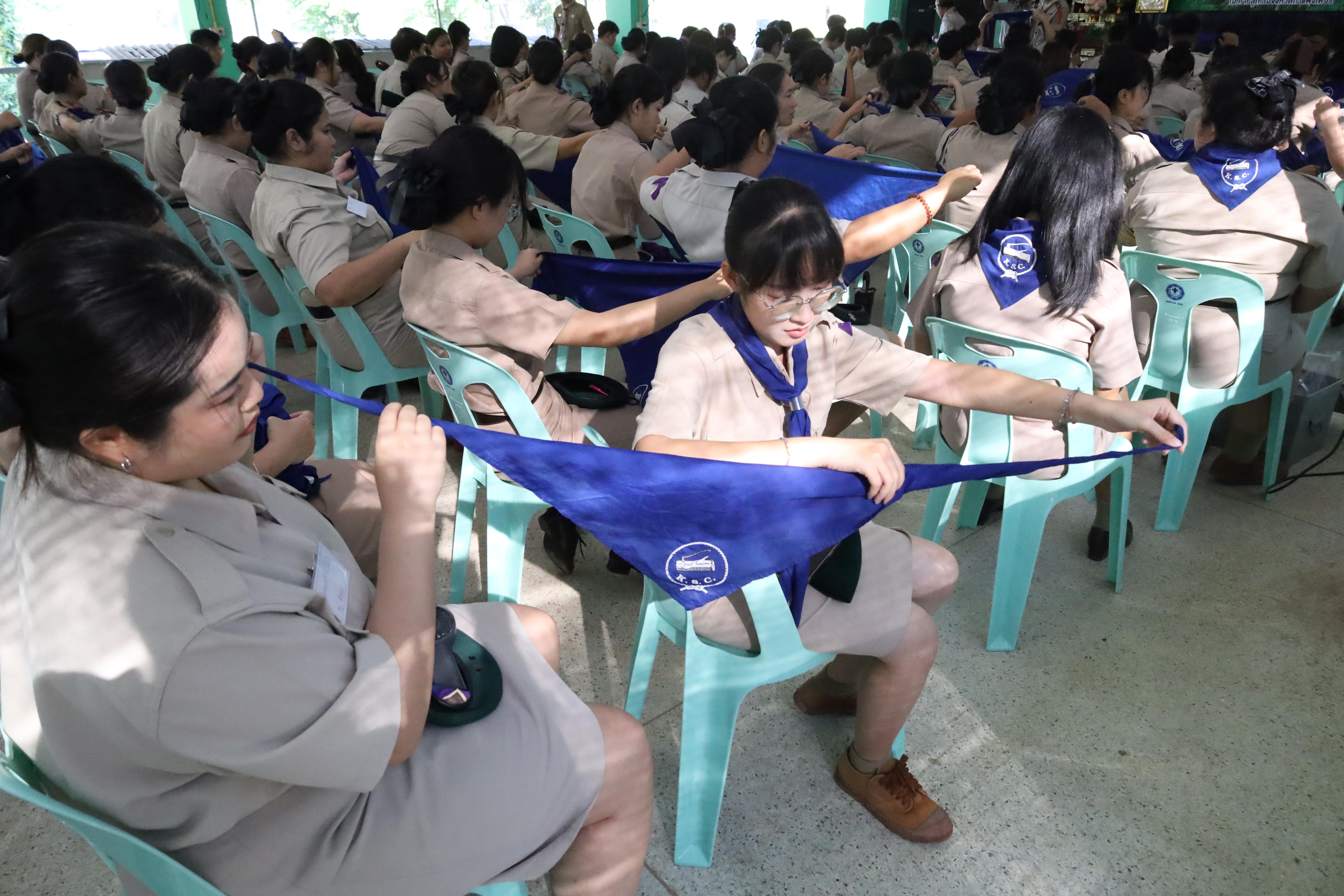 14. กิจกรรมอบรมวิชาผู้กำกับลูกเสือ ขั้นความรู้เบื้องต้น สำหรับนักศึกษาหลักสูตรประกาศนียบัตรบัณฑิต สาขาวิชาชีพครู ประจำปีการศึกษา 2568