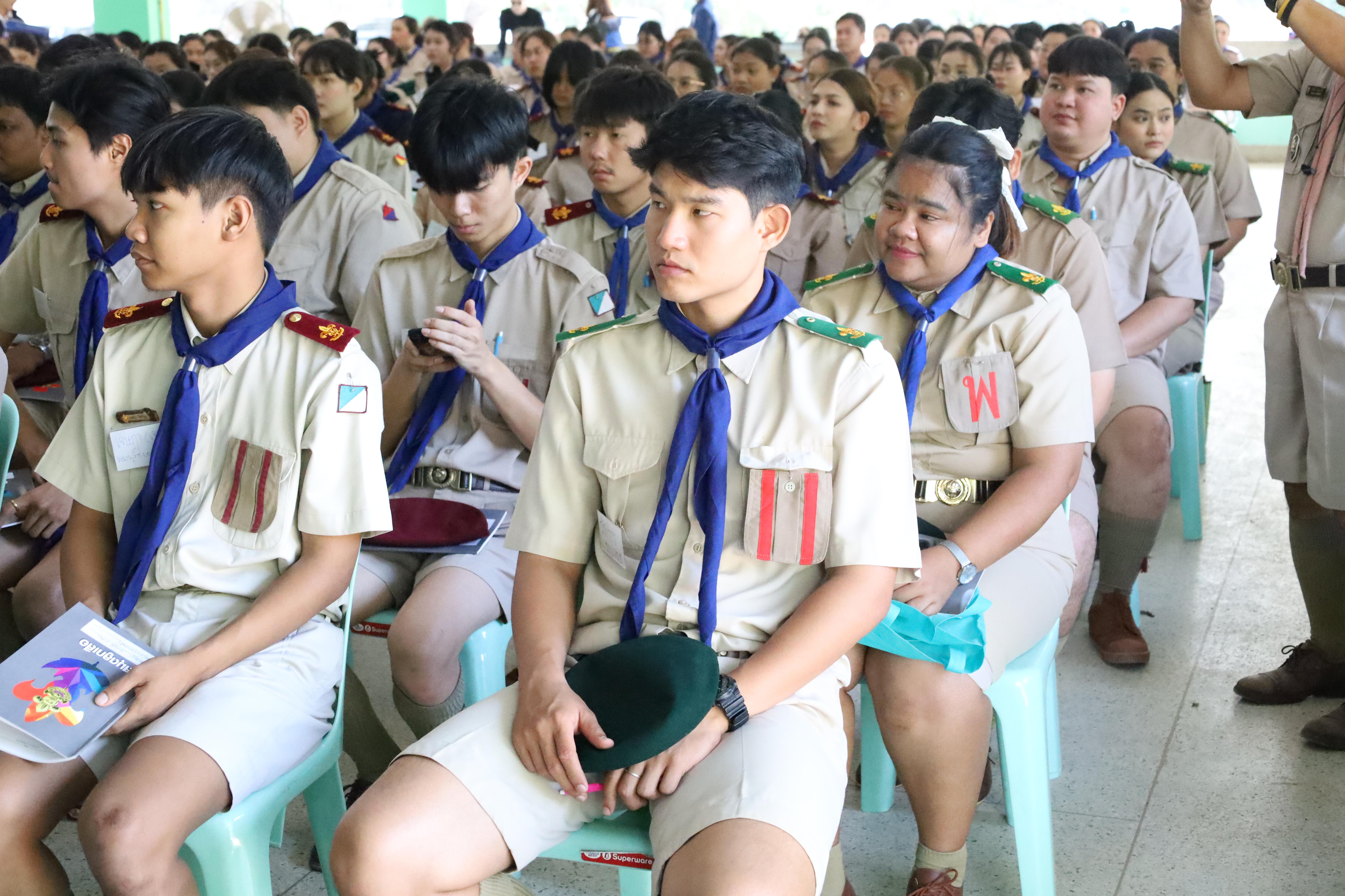 36. กิจกรรมอบรมวิชาผู้กำกับลูกเสือ ขั้นความรู้เบื้องต้น สำหรับนักศึกษาหลักสูตรประกาศนียบัตรบัณฑิต สาขาวิชาชีพครู ประจำปีการศึกษา 2568