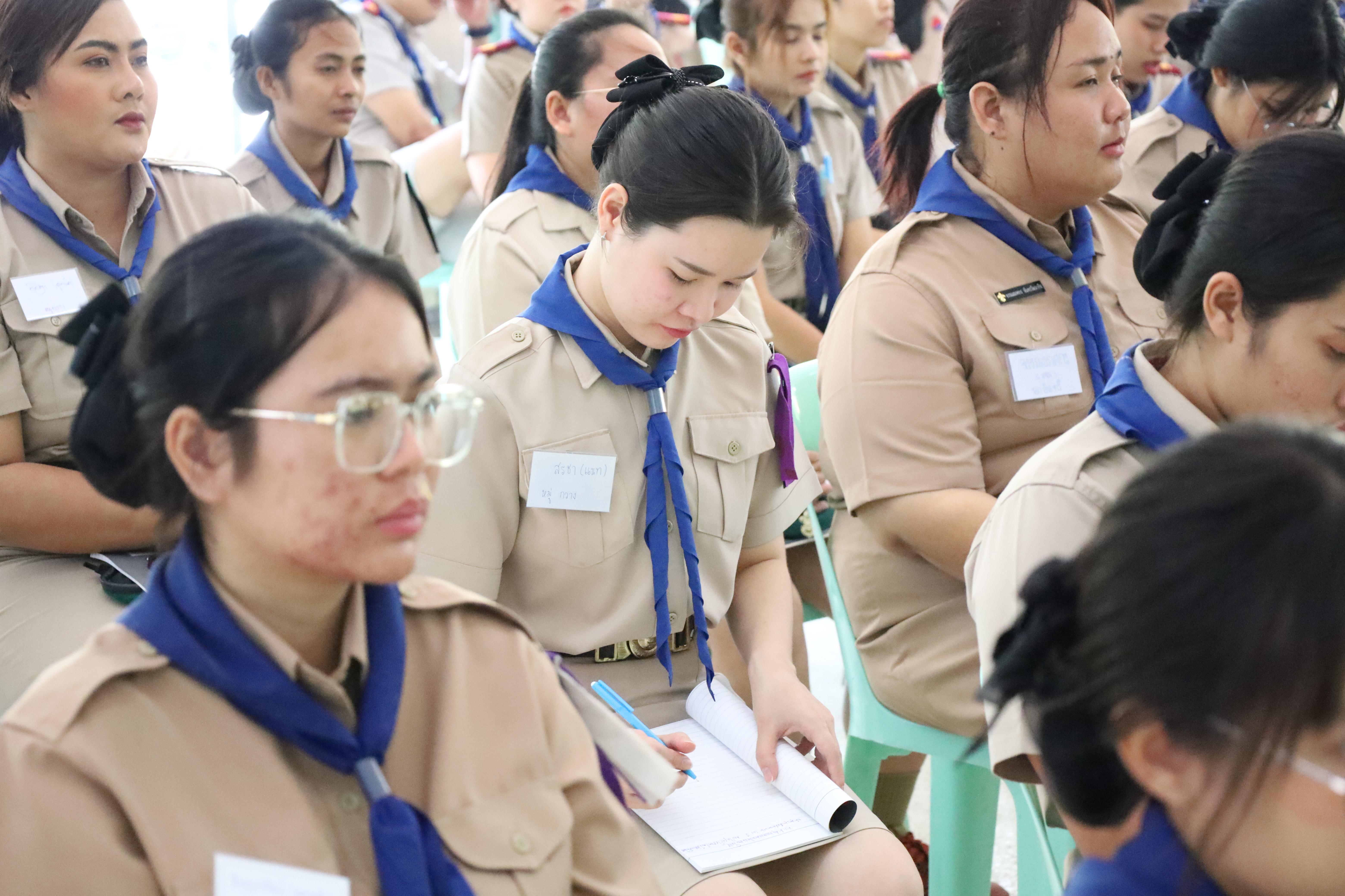 45. กิจกรรมอบรมวิชาผู้กำกับลูกเสือ ขั้นความรู้เบื้องต้น สำหรับนักศึกษาหลักสูตรประกาศนียบัตรบัณฑิต สาขาวิชาชีพครู ประจำปีการศึกษา 2568