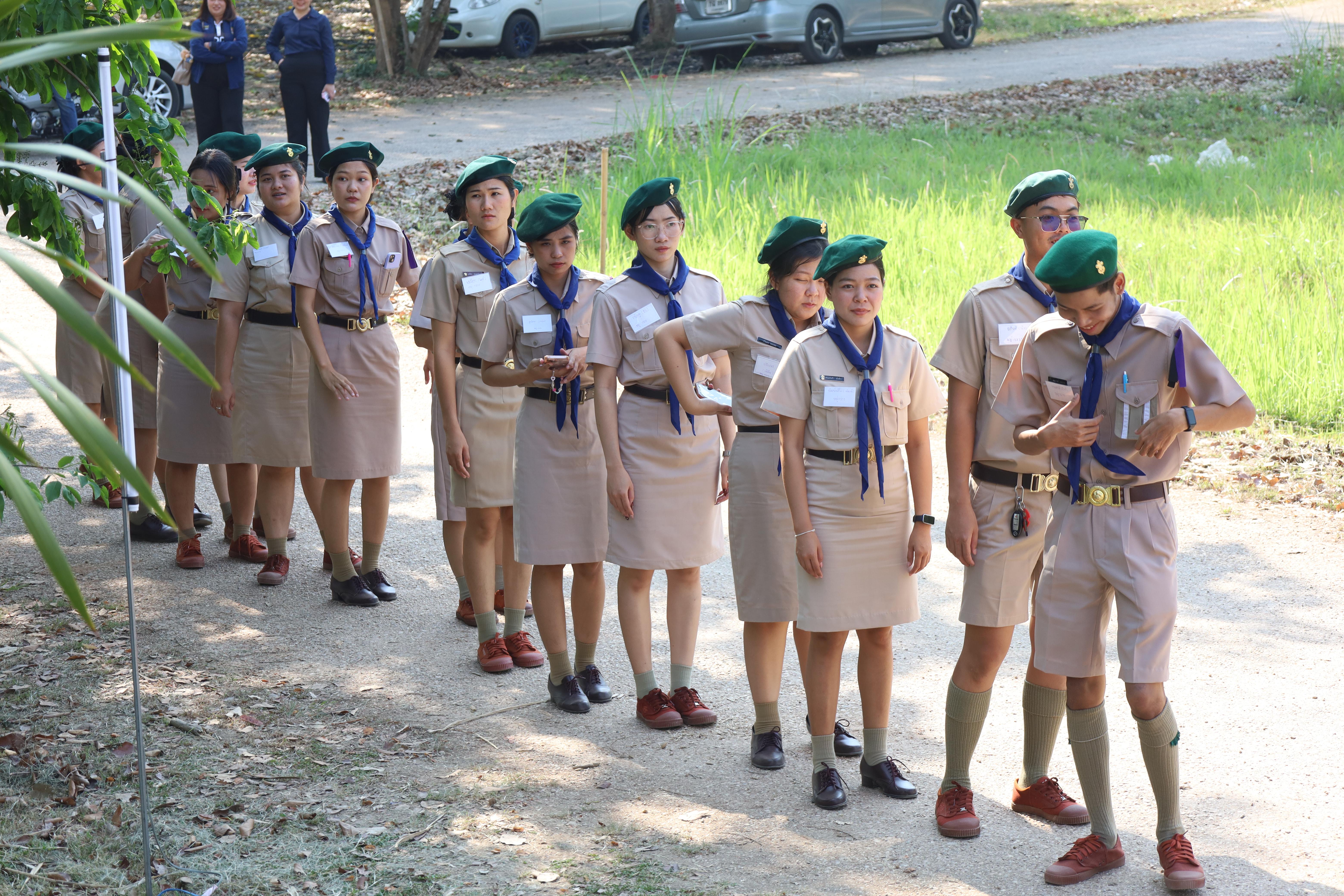 55. กิจกรรมอบรมวิชาผู้กำกับลูกเสือ ขั้นความรู้เบื้องต้น สำหรับนักศึกษาหลักสูตรประกาศนียบัตรบัณฑิต สาขาวิชาชีพครู ประจำปีการศึกษา 2568