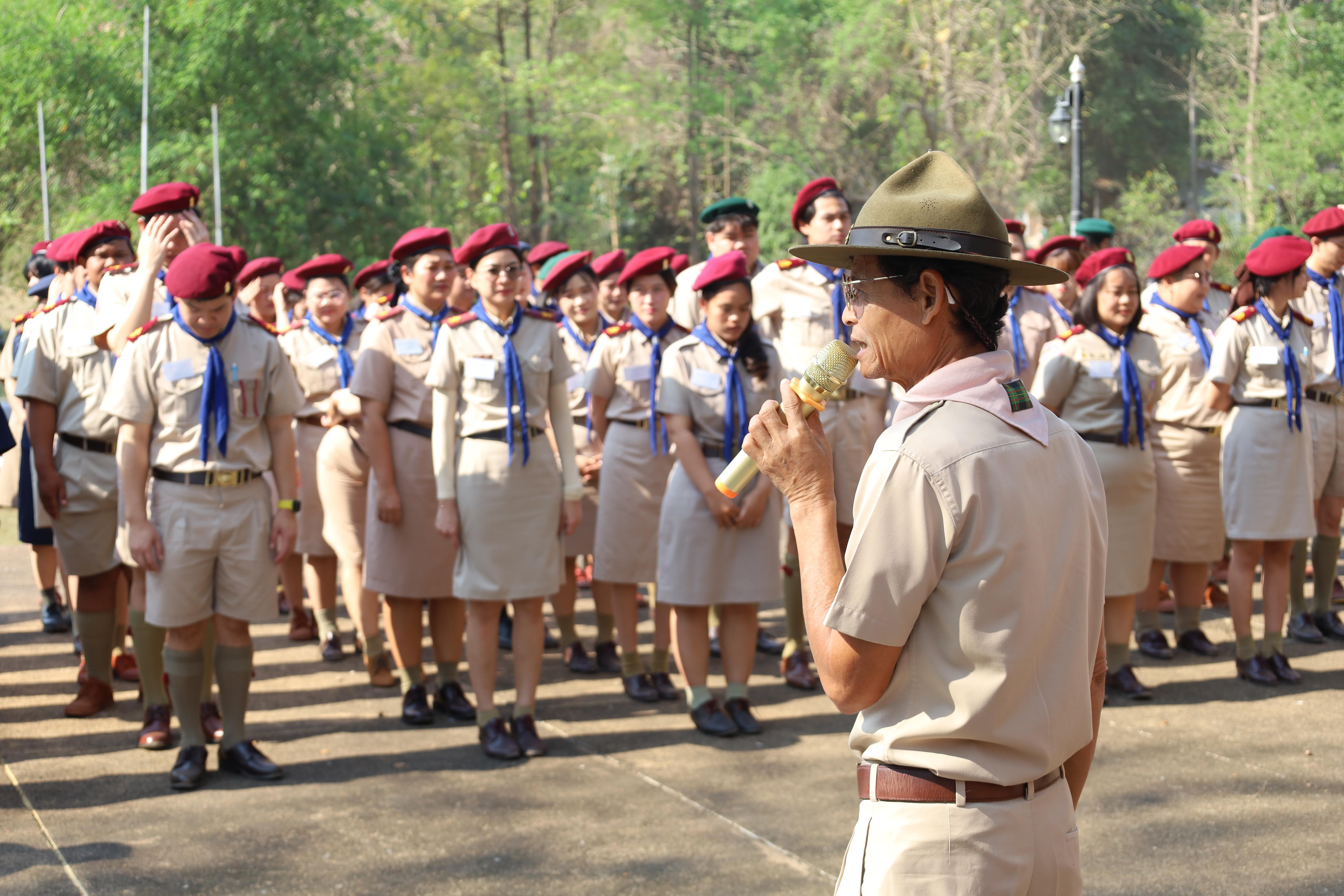 59. กิจกรรมอบรมวิชาผู้กำกับลูกเสือ ขั้นความรู้เบื้องต้น สำหรับนักศึกษาหลักสูตรประกาศนียบัตรบัณฑิต สาขาวิชาชีพครู ประจำปีการศึกษา 2568