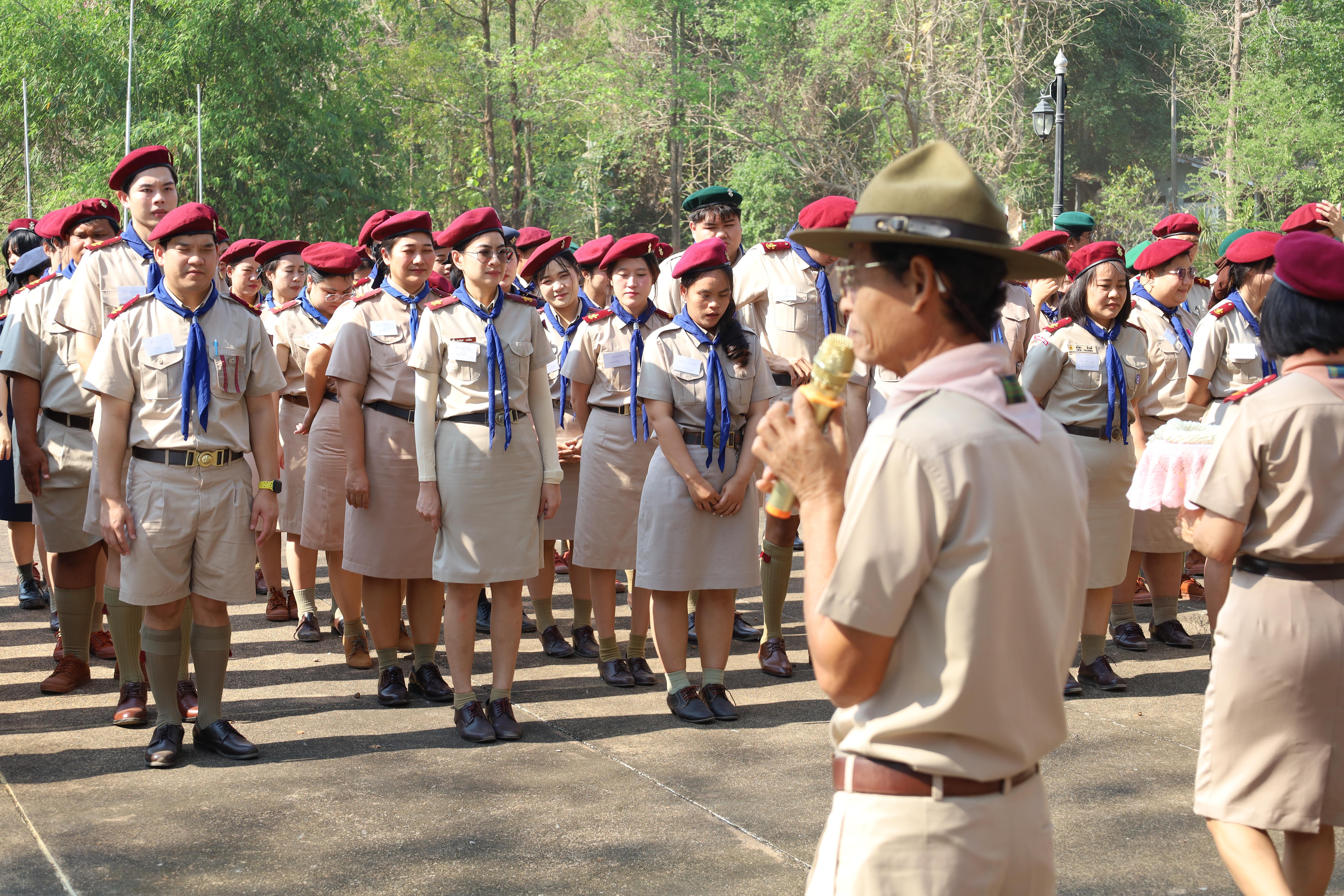60. กิจกรรมอบรมวิชาผู้กำกับลูกเสือ ขั้นความรู้เบื้องต้น สำหรับนักศึกษาหลักสูตรประกาศนียบัตรบัณฑิต สาขาวิชาชีพครู ประจำปีการศึกษา 2568