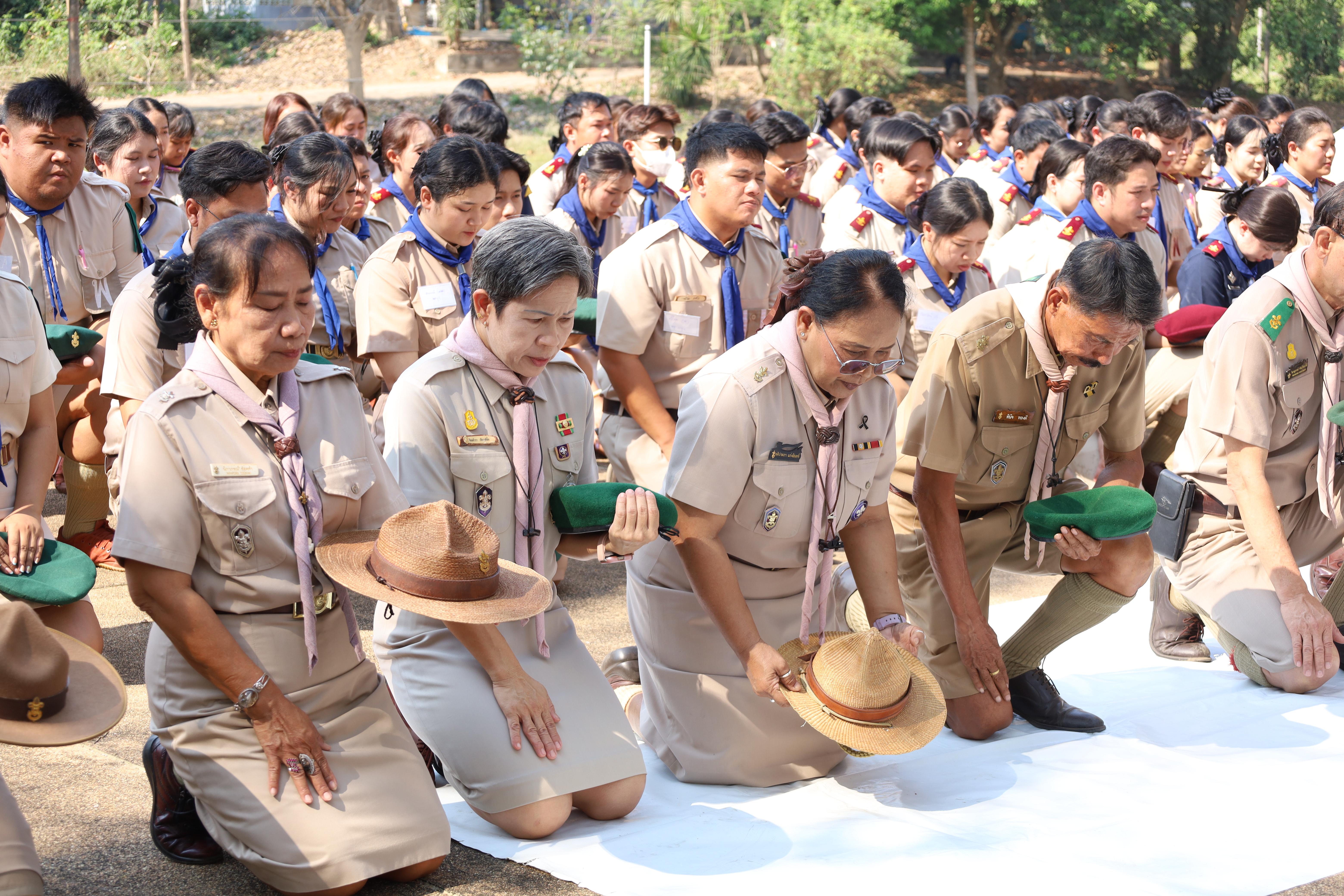 100. กิจกรรมอบรมวิชาผู้กำกับลูกเสือ ขั้นความรู้เบื้องต้น สำหรับนักศึกษาหลักสูตรประกาศนียบัตรบัณฑิต สาขาวิชาชีพครู ประจำปีการศึกษา 2568
