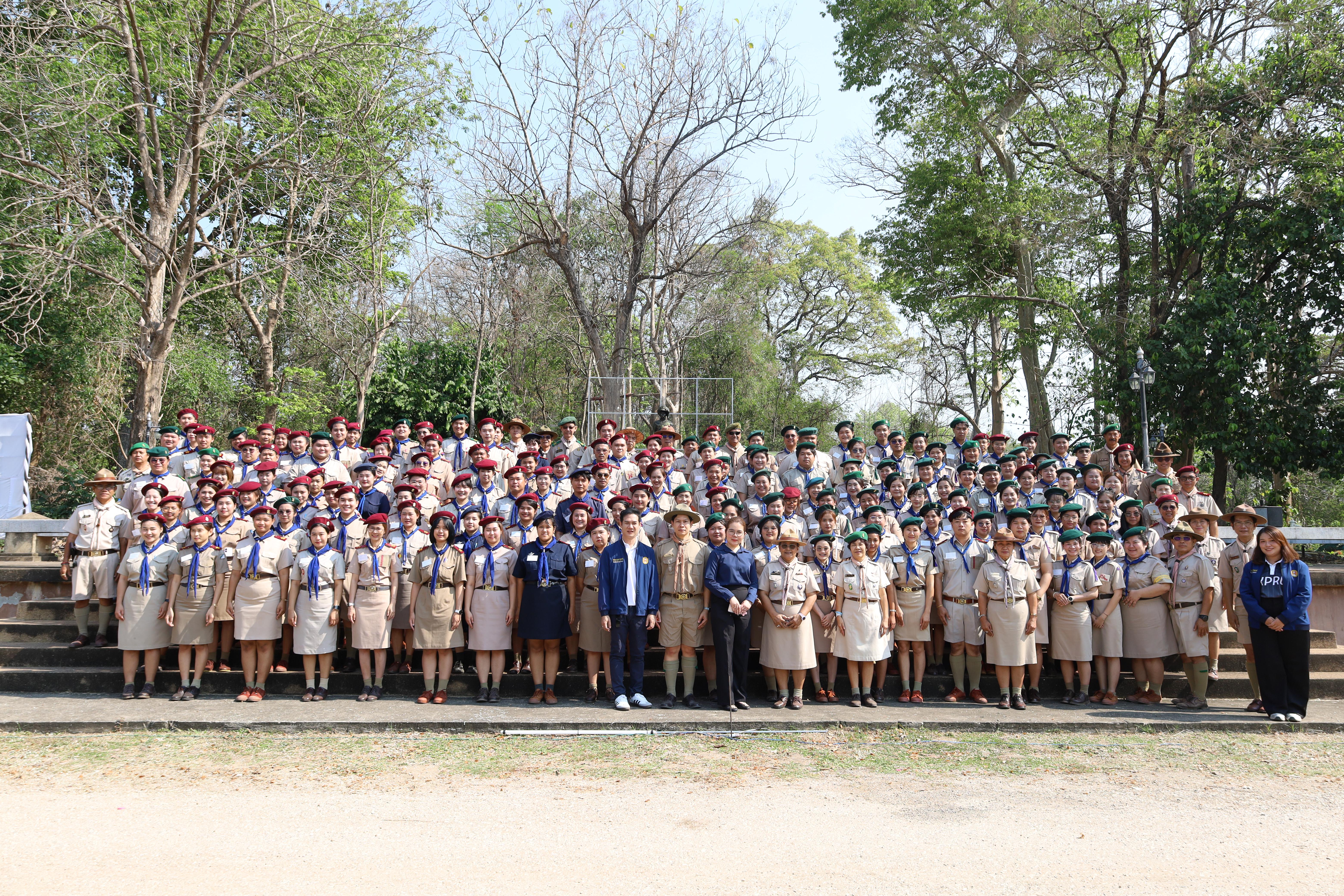 112. กิจกรรมอบรมวิชาผู้กำกับลูกเสือ ขั้นความรู้เบื้องต้น สำหรับนักศึกษาหลักสูตรประกาศนียบัตรบัณฑิต สาขาวิชาชีพครู ประจำปีการศึกษา 2568