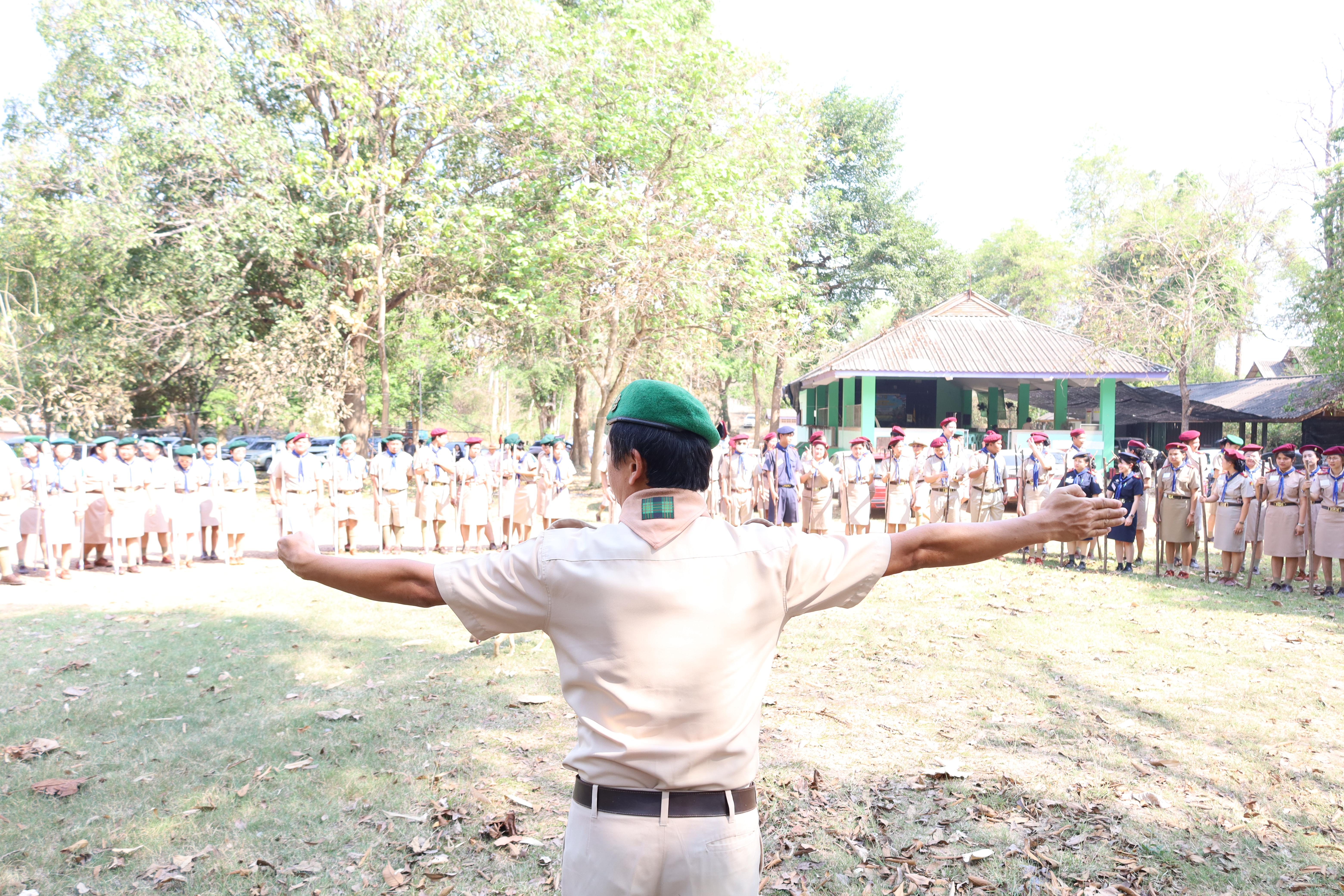 128. กิจกรรมอบรมวิชาผู้กำกับลูกเสือ ขั้นความรู้เบื้องต้น สำหรับนักศึกษาหลักสูตรประกาศนียบัตรบัณฑิต สาขาวิชาชีพครู ประจำปีการศึกษา 2568