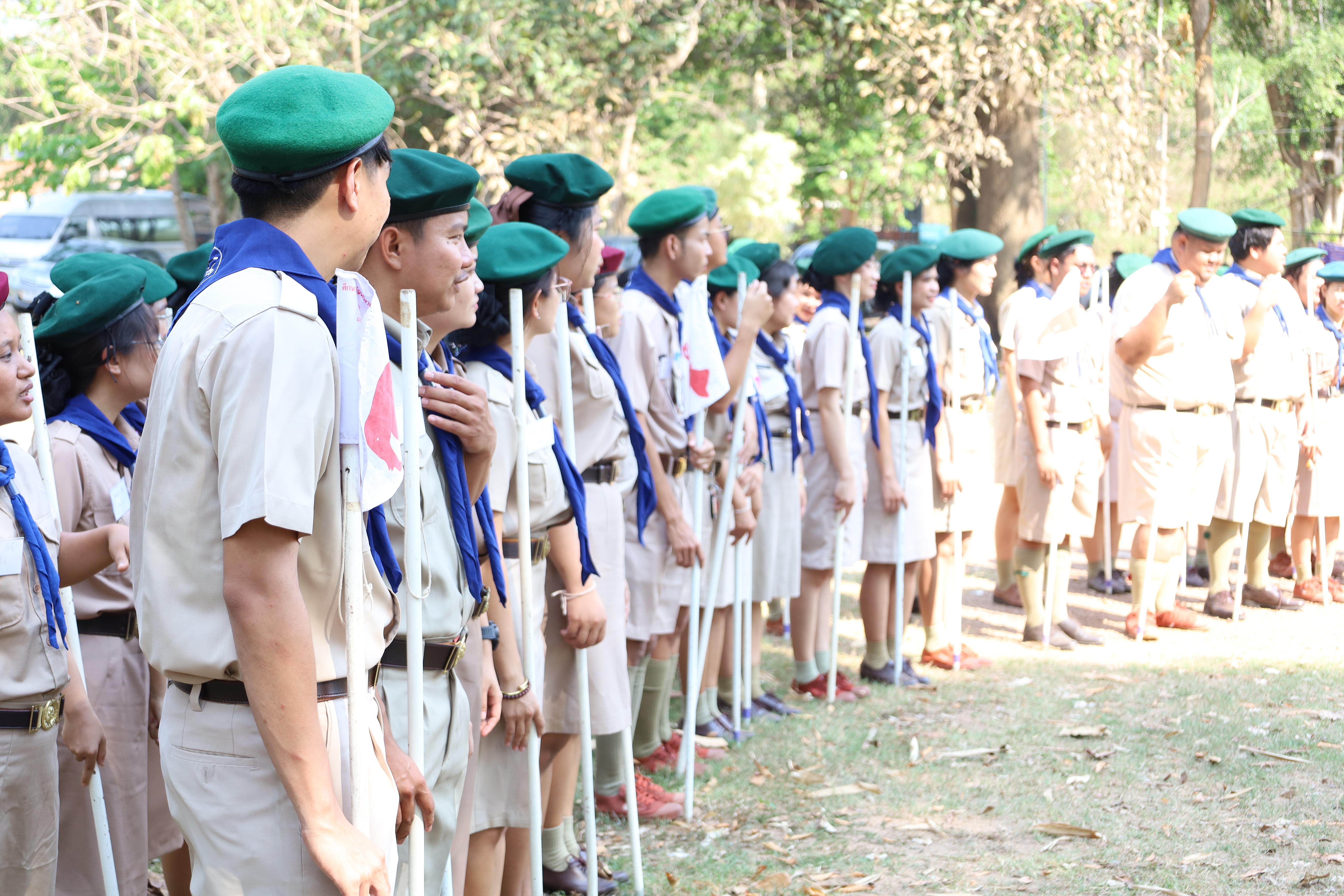 133. กิจกรรมอบรมวิชาผู้กำกับลูกเสือ ขั้นความรู้เบื้องต้น สำหรับนักศึกษาหลักสูตรประกาศนียบัตรบัณฑิต สาขาวิชาชีพครู ประจำปีการศึกษา 2568