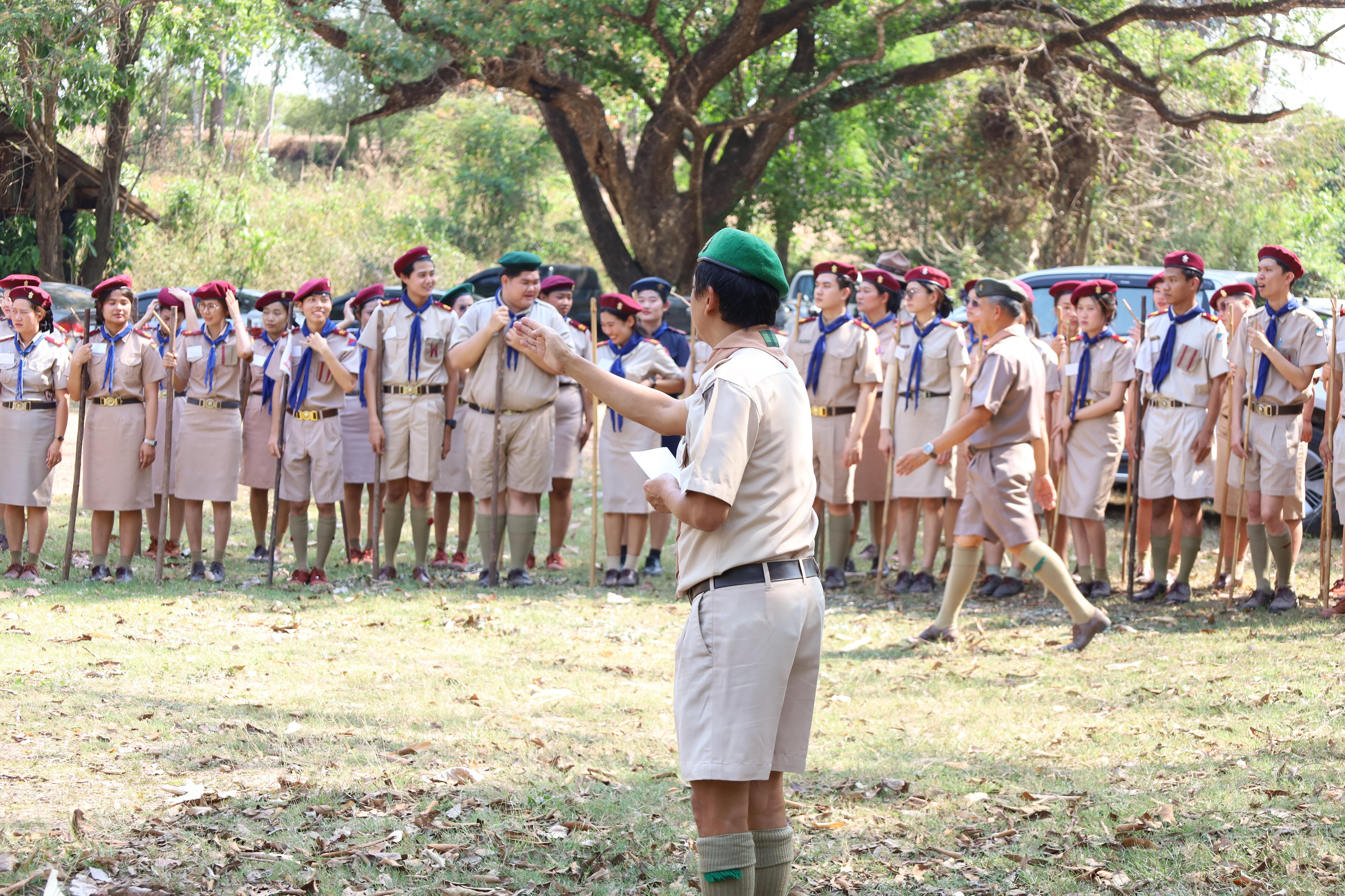 134. กิจกรรมอบรมวิชาผู้กำกับลูกเสือ ขั้นความรู้เบื้องต้น สำหรับนักศึกษาหลักสูตรประกาศนียบัตรบัณฑิต สาขาวิชาชีพครู ประจำปีการศึกษา 2568