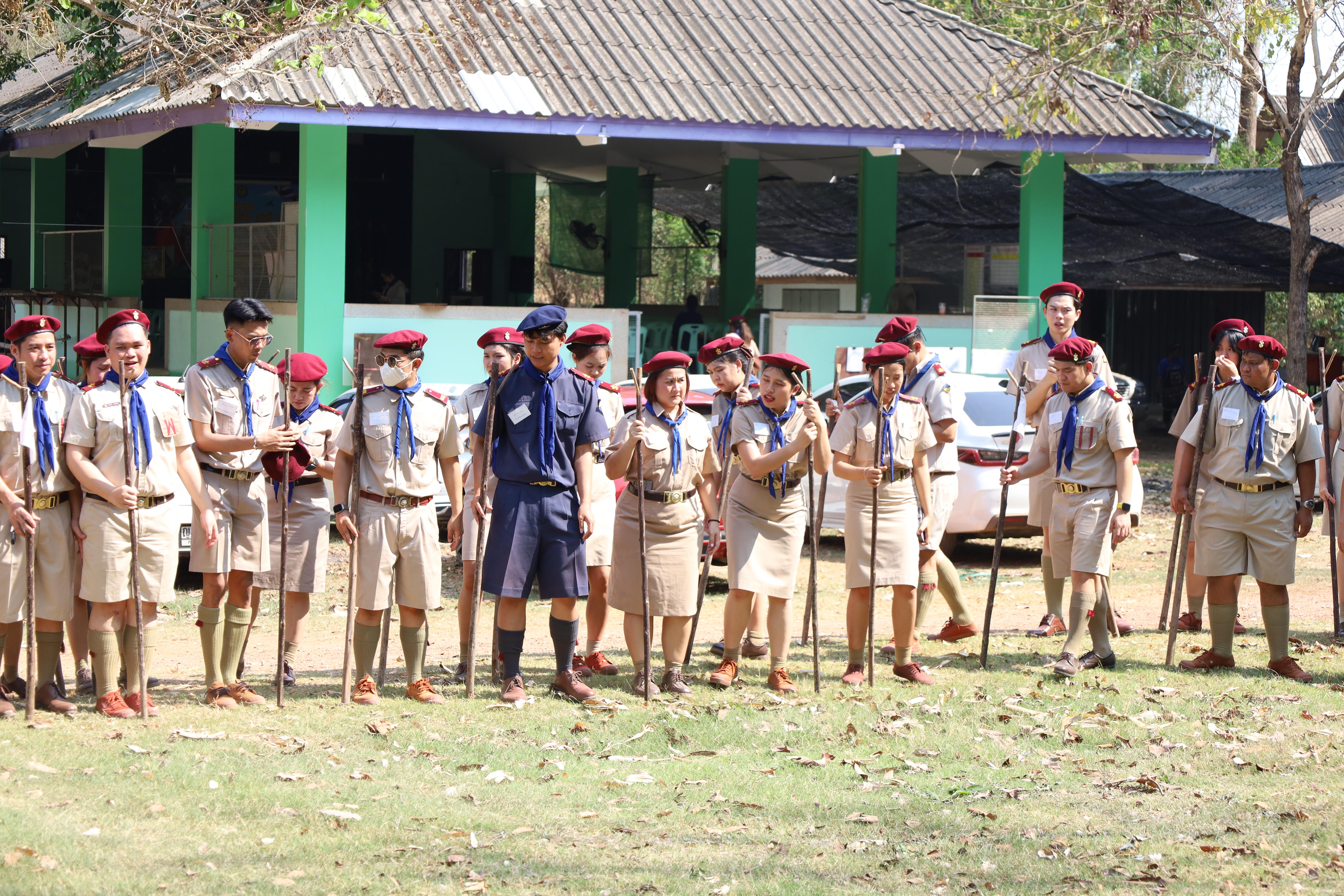 135. กิจกรรมอบรมวิชาผู้กำกับลูกเสือ ขั้นความรู้เบื้องต้น สำหรับนักศึกษาหลักสูตรประกาศนียบัตรบัณฑิต สาขาวิชาชีพครู ประจำปีการศึกษา 2568