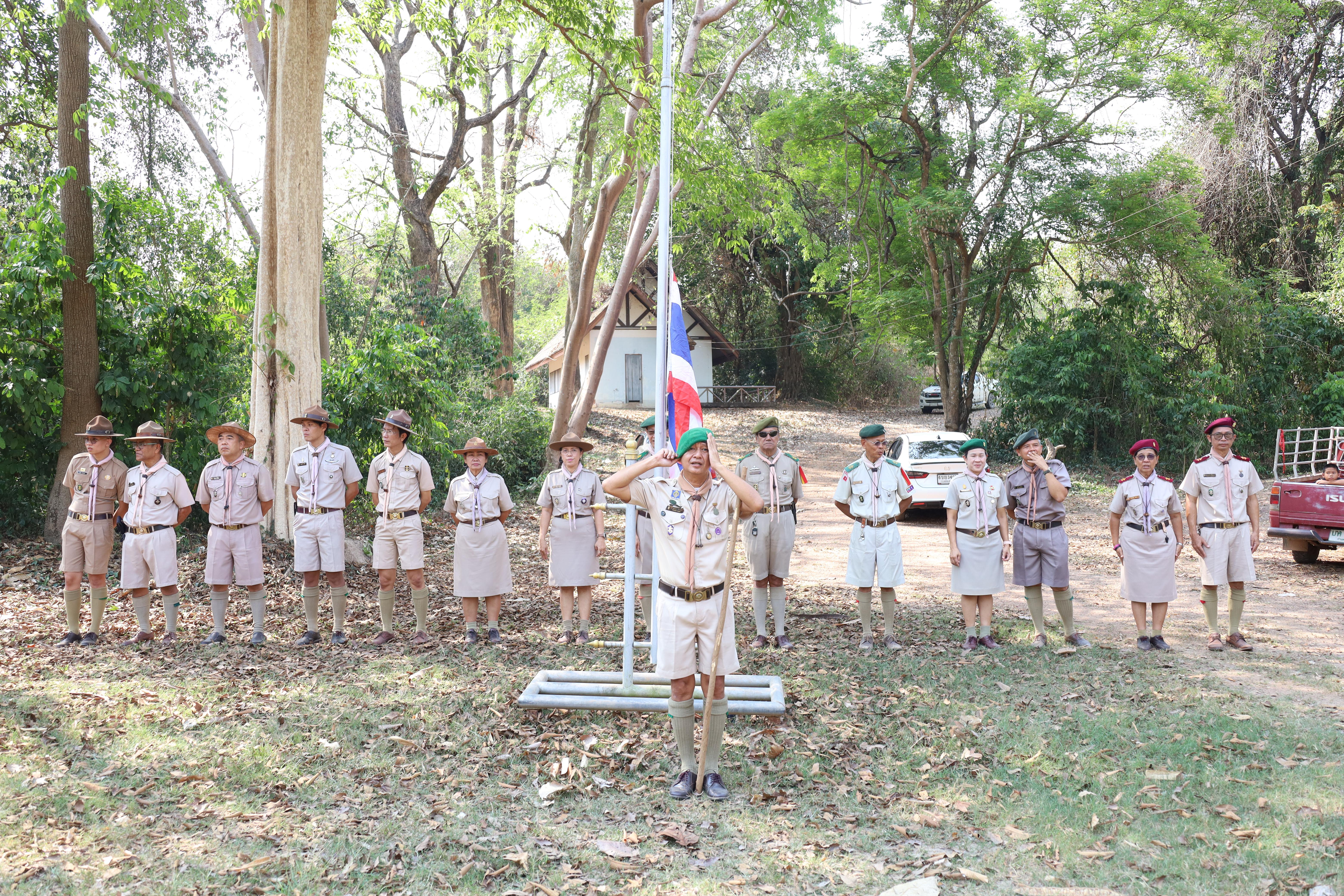 145. กิจกรรมอบรมวิชาผู้กำกับลูกเสือ ขั้นความรู้เบื้องต้น สำหรับนักศึกษาหลักสูตรประกาศนียบัตรบัณฑิต สาขาวิชาชีพครู ประจำปีการศึกษา 2568