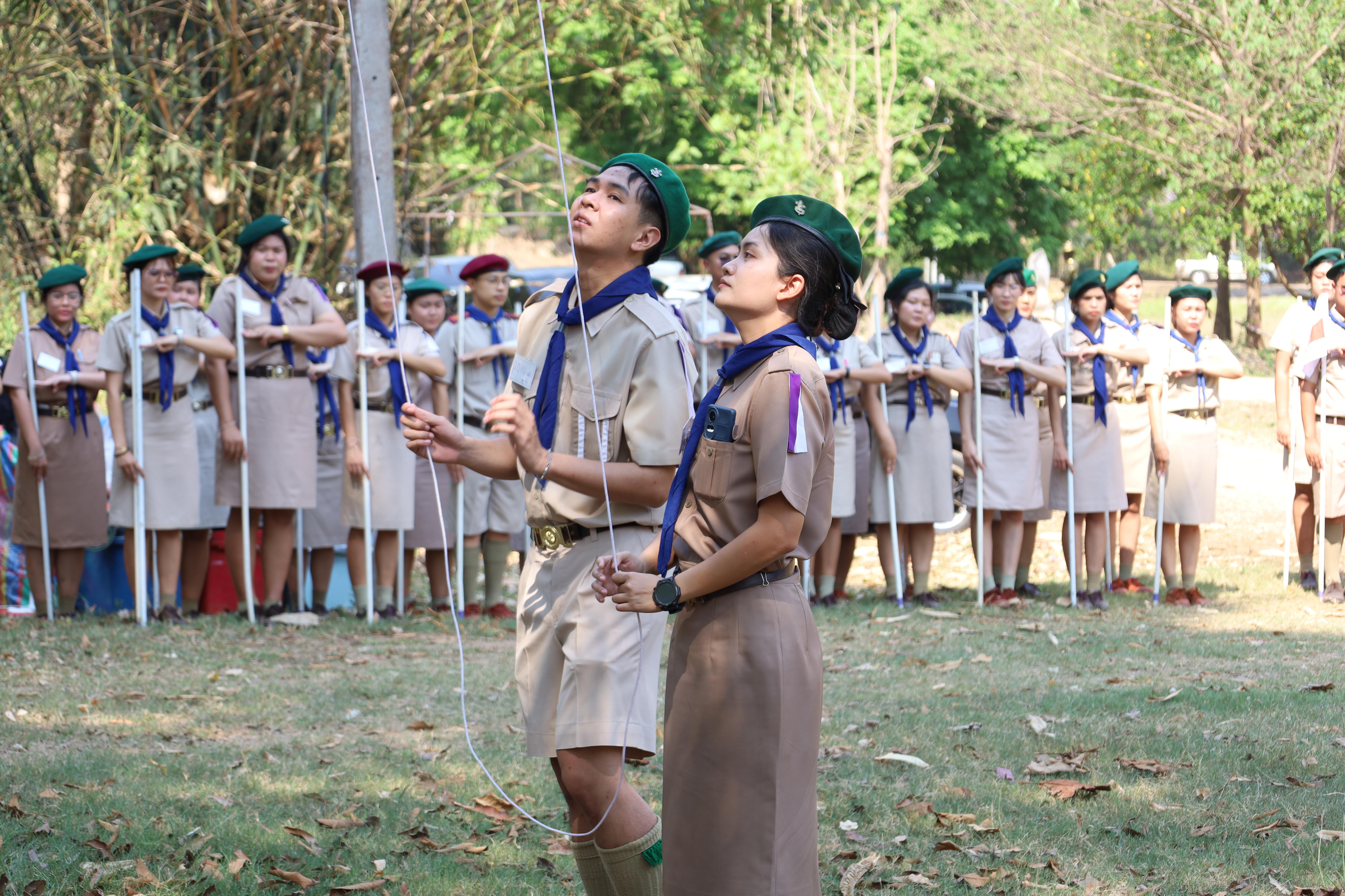 151. กิจกรรมอบรมวิชาผู้กำกับลูกเสือ ขั้นความรู้เบื้องต้น สำหรับนักศึกษาหลักสูตรประกาศนียบัตรบัณฑิต สาขาวิชาชีพครู ประจำปีการศึกษา 2568