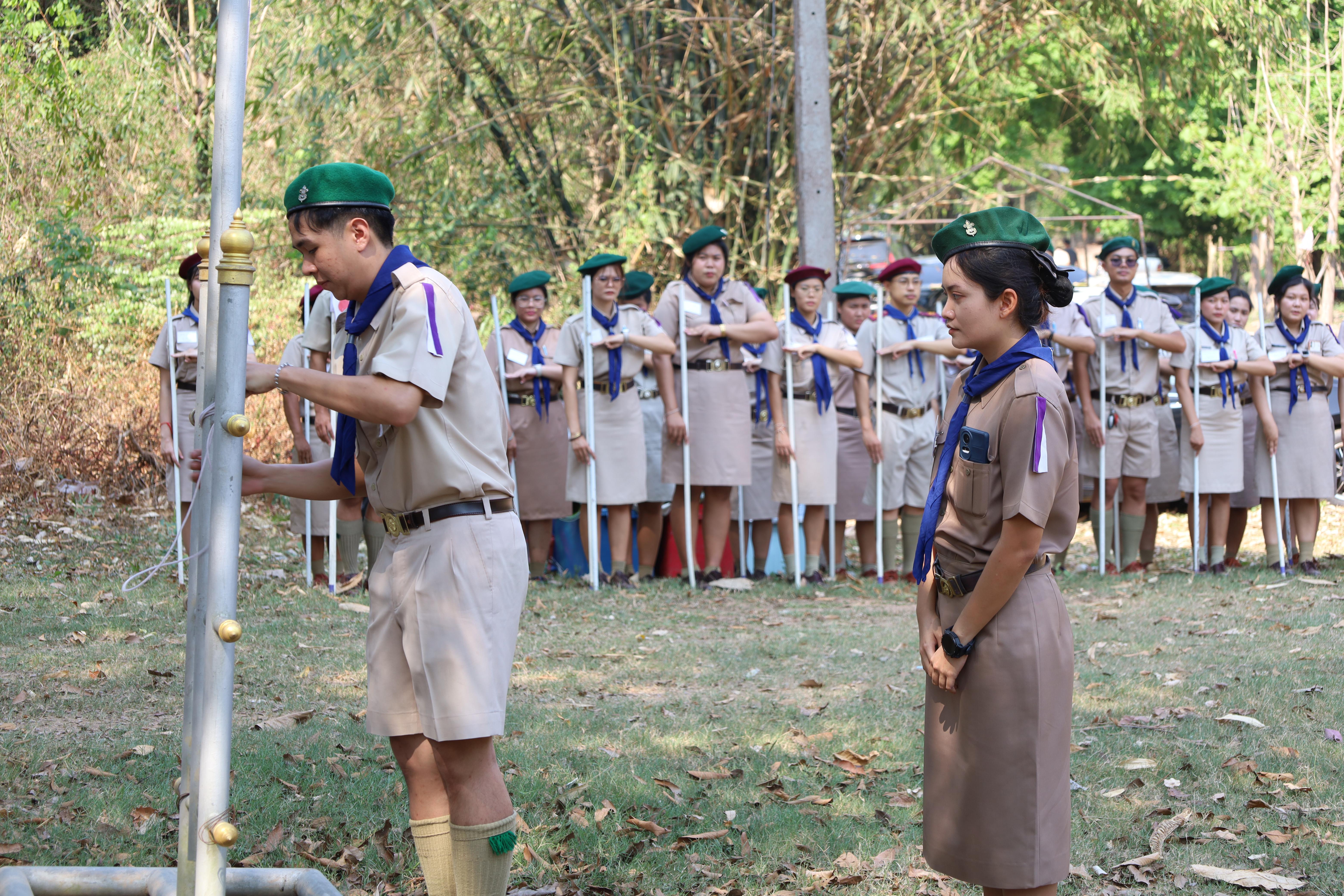 152. กิจกรรมอบรมวิชาผู้กำกับลูกเสือ ขั้นความรู้เบื้องต้น สำหรับนักศึกษาหลักสูตรประกาศนียบัตรบัณฑิต สาขาวิชาชีพครู ประจำปีการศึกษา 2568