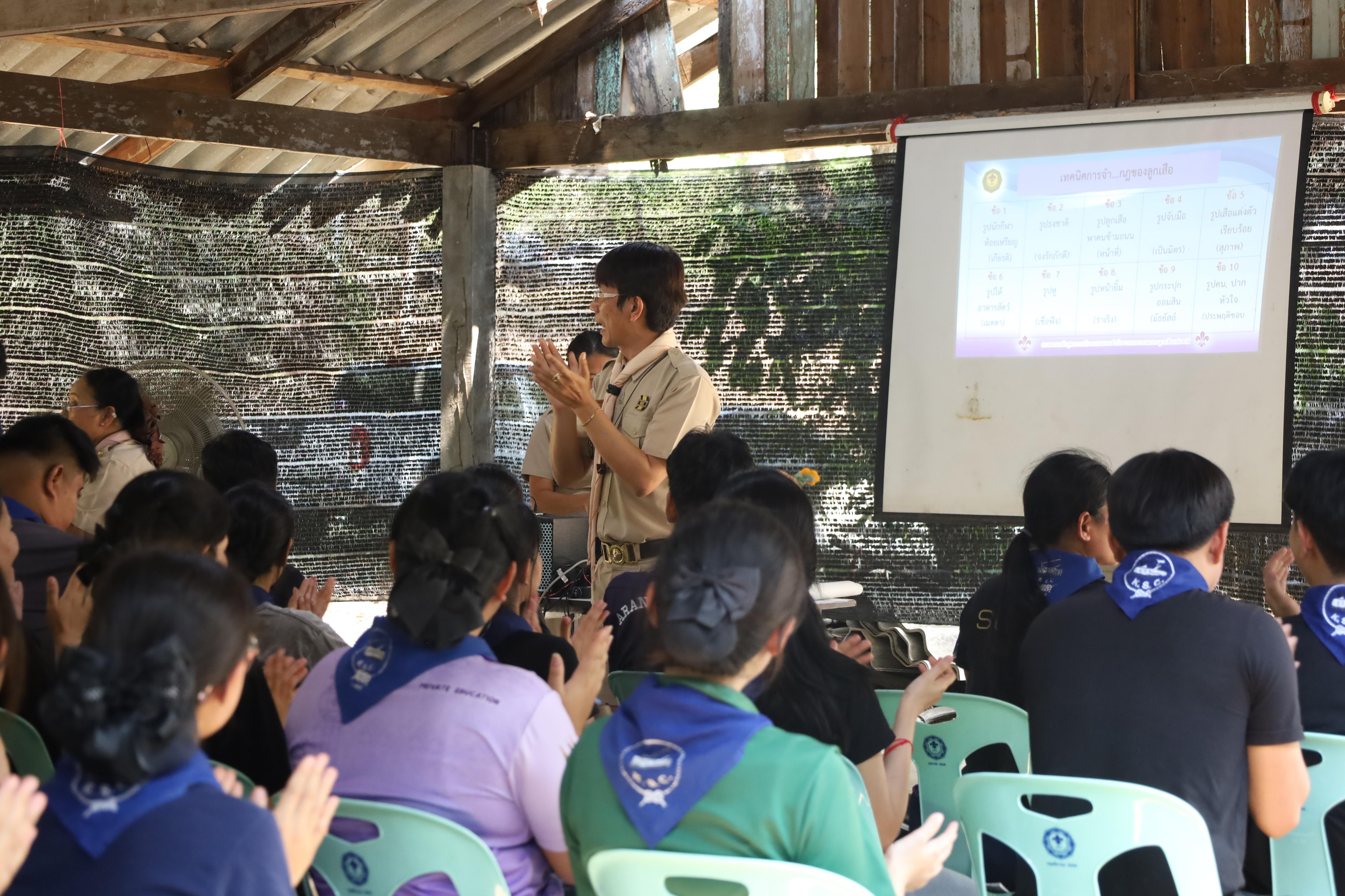 209. กิจกรรมอบรมวิชาผู้กำกับลูกเสือ ขั้นความรู้เบื้องต้น สำหรับนักศึกษาหลักสูตรประกาศนียบัตรบัณฑิต สาขาวิชาชีพครู ประจำปีการศึกษา 2568