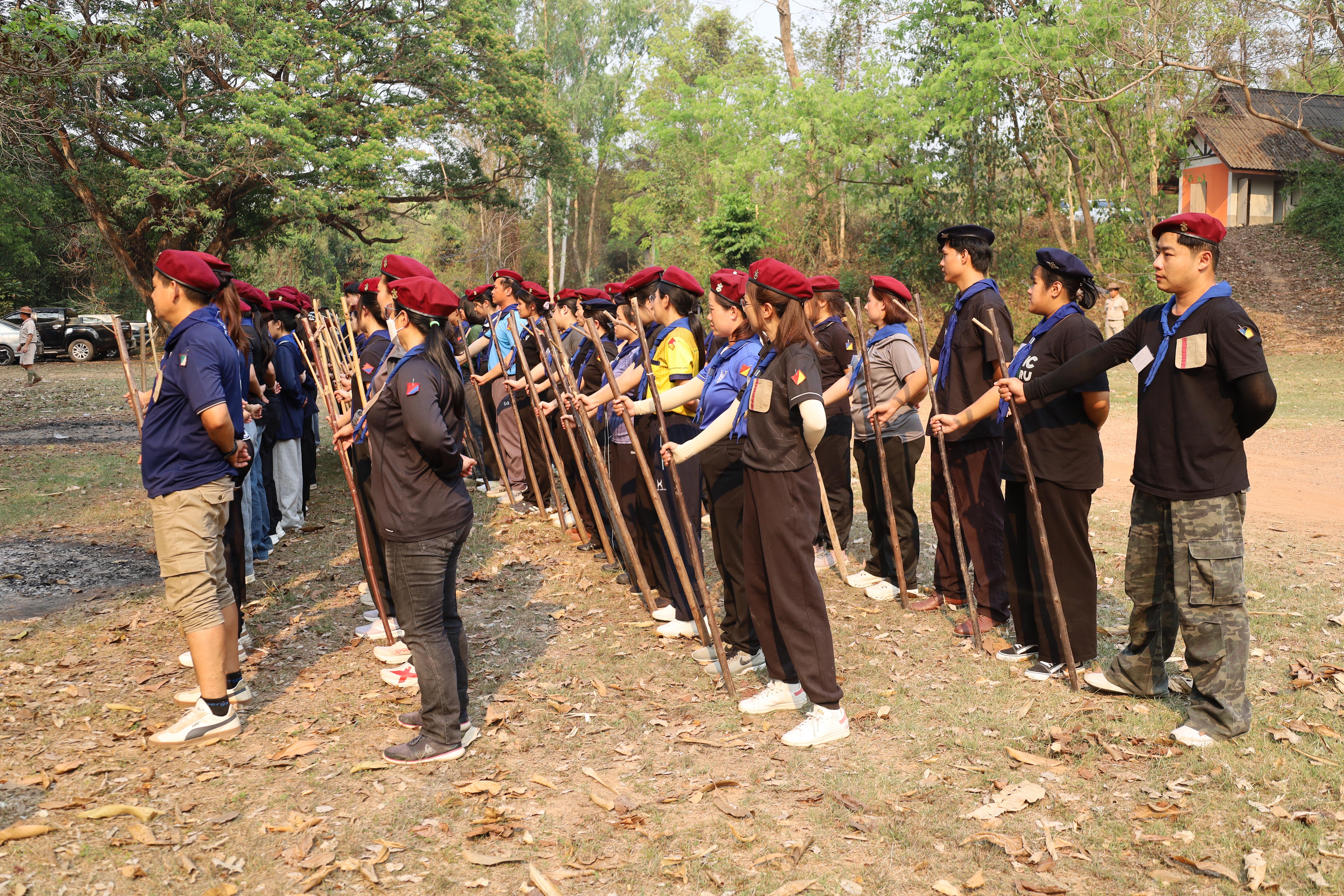 233. กิจกรรมอบรมวิชาผู้กำกับลูกเสือ ขั้นความรู้เบื้องต้น สำหรับนักศึกษาหลักสูตรประกาศนียบัตรบัณฑิต สาขาวิชาชีพครู ประจำปีการศึกษา 2568