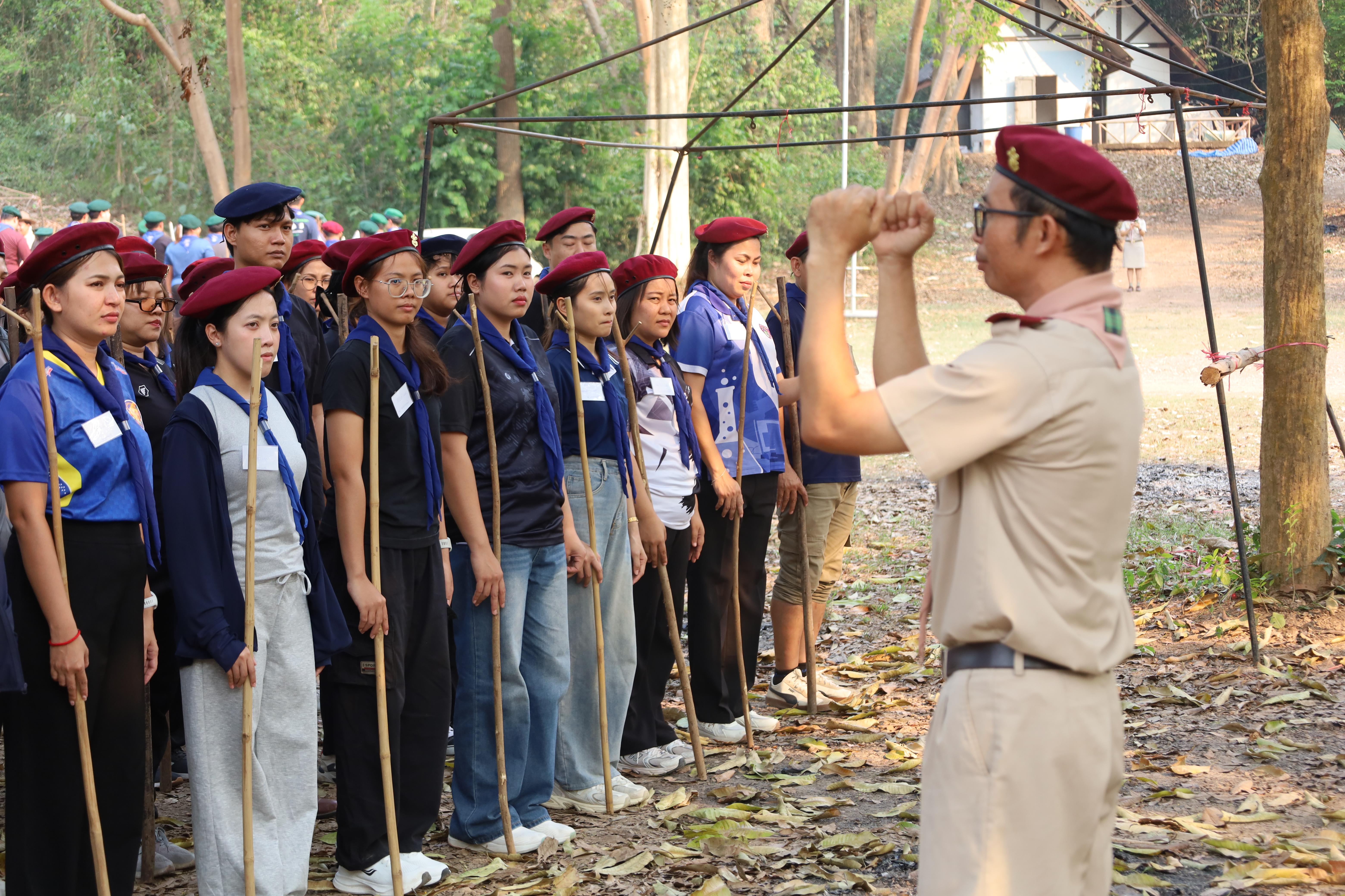 235. กิจกรรมอบรมวิชาผู้กำกับลูกเสือ ขั้นความรู้เบื้องต้น สำหรับนักศึกษาหลักสูตรประกาศนียบัตรบัณฑิต สาขาวิชาชีพครู ประจำปีการศึกษา 2568