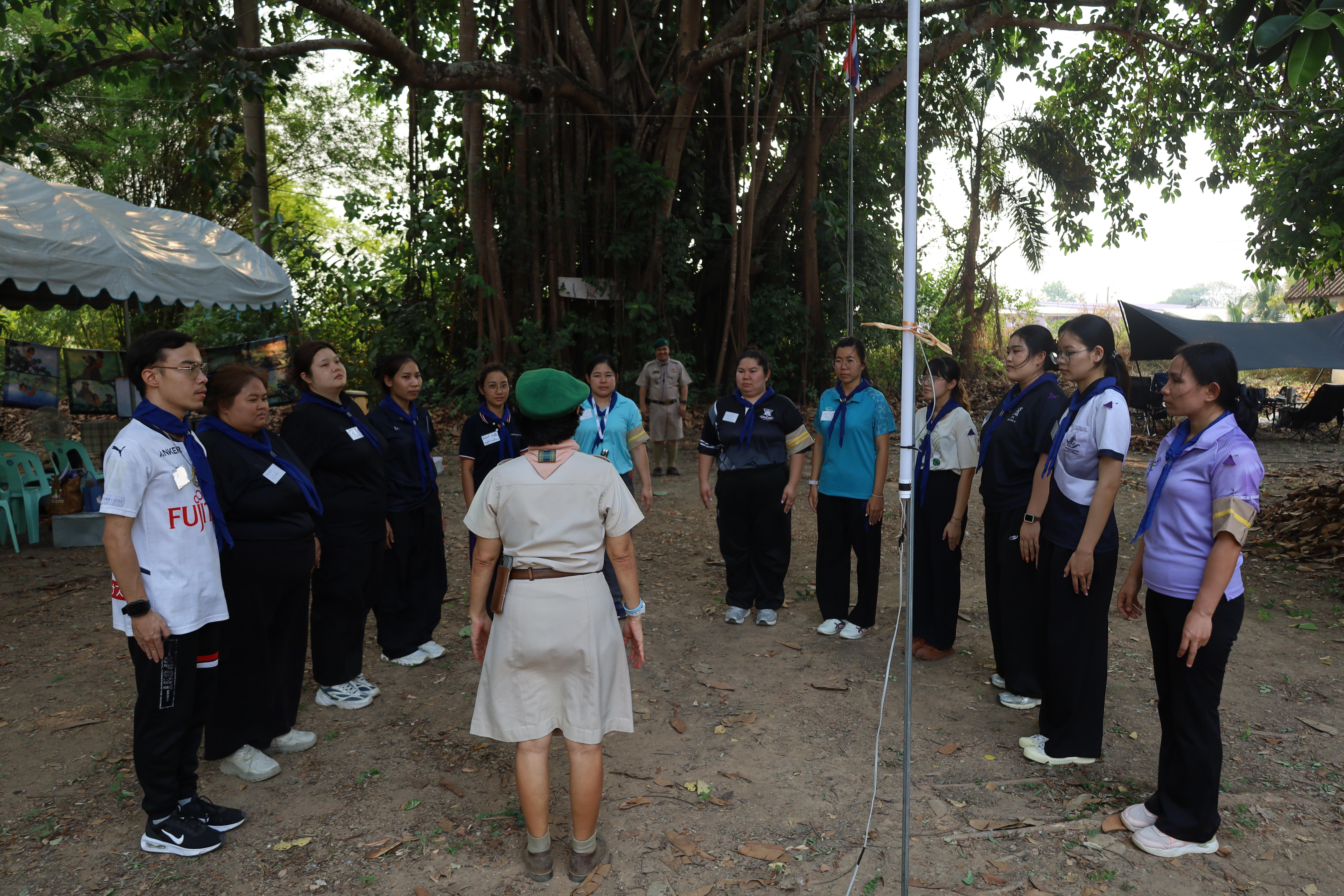 254. กิจกรรมอบรมวิชาผู้กำกับลูกเสือ ขั้นความรู้เบื้องต้น สำหรับนักศึกษาหลักสูตรประกาศนียบัตรบัณฑิต สาขาวิชาชีพครู ประจำปีการศึกษา 2568