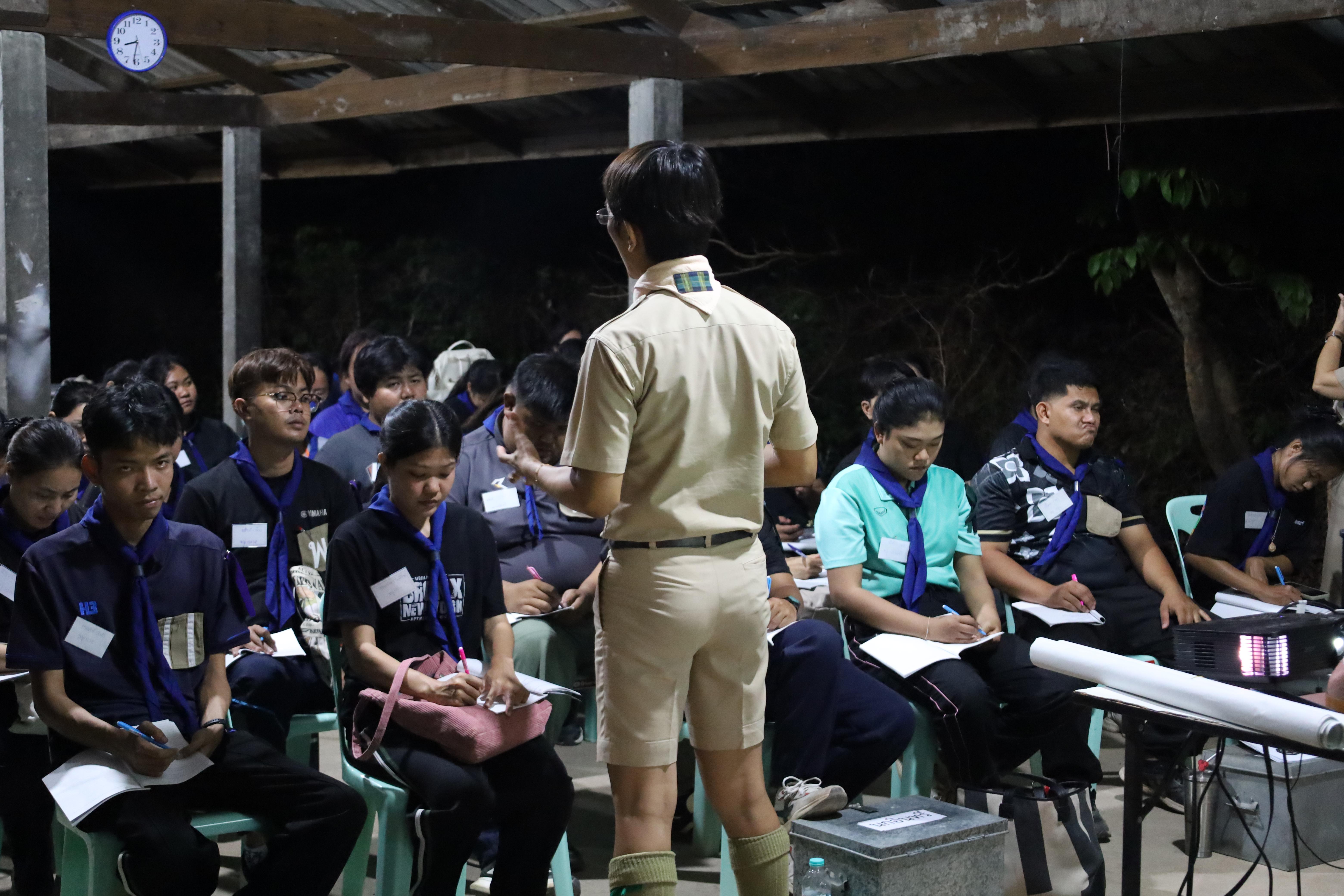 257. กิจกรรมอบรมวิชาผู้กำกับลูกเสือ ขั้นความรู้เบื้องต้น สำหรับนักศึกษาหลักสูตรประกาศนียบัตรบัณฑิต สาขาวิชาชีพครู ประจำปีการศึกษา 2568