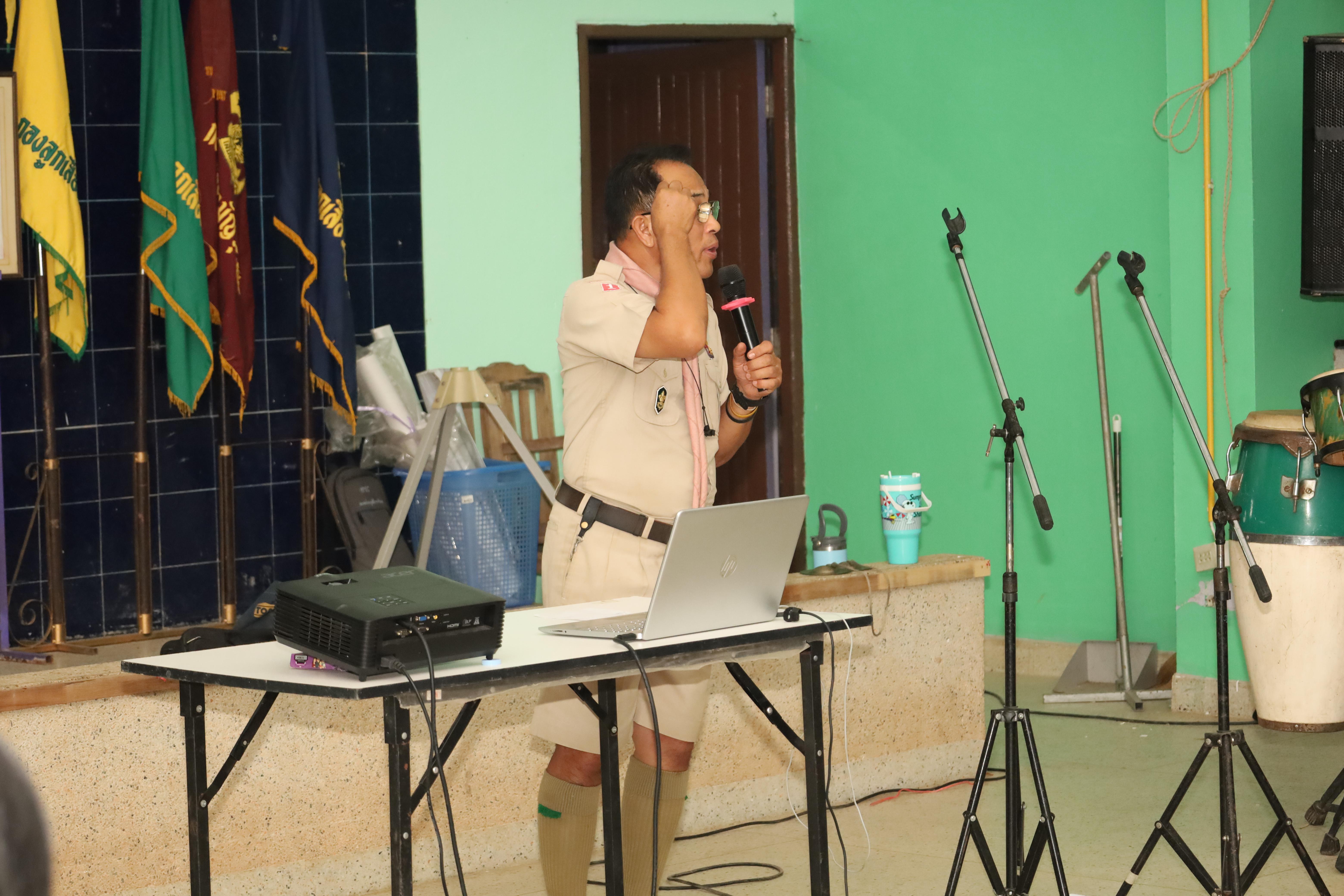 269. กิจกรรมอบรมวิชาผู้กำกับลูกเสือ ขั้นความรู้เบื้องต้น สำหรับนักศึกษาหลักสูตรประกาศนียบัตรบัณฑิต สาขาวิชาชีพครู ประจำปีการศึกษา 2568