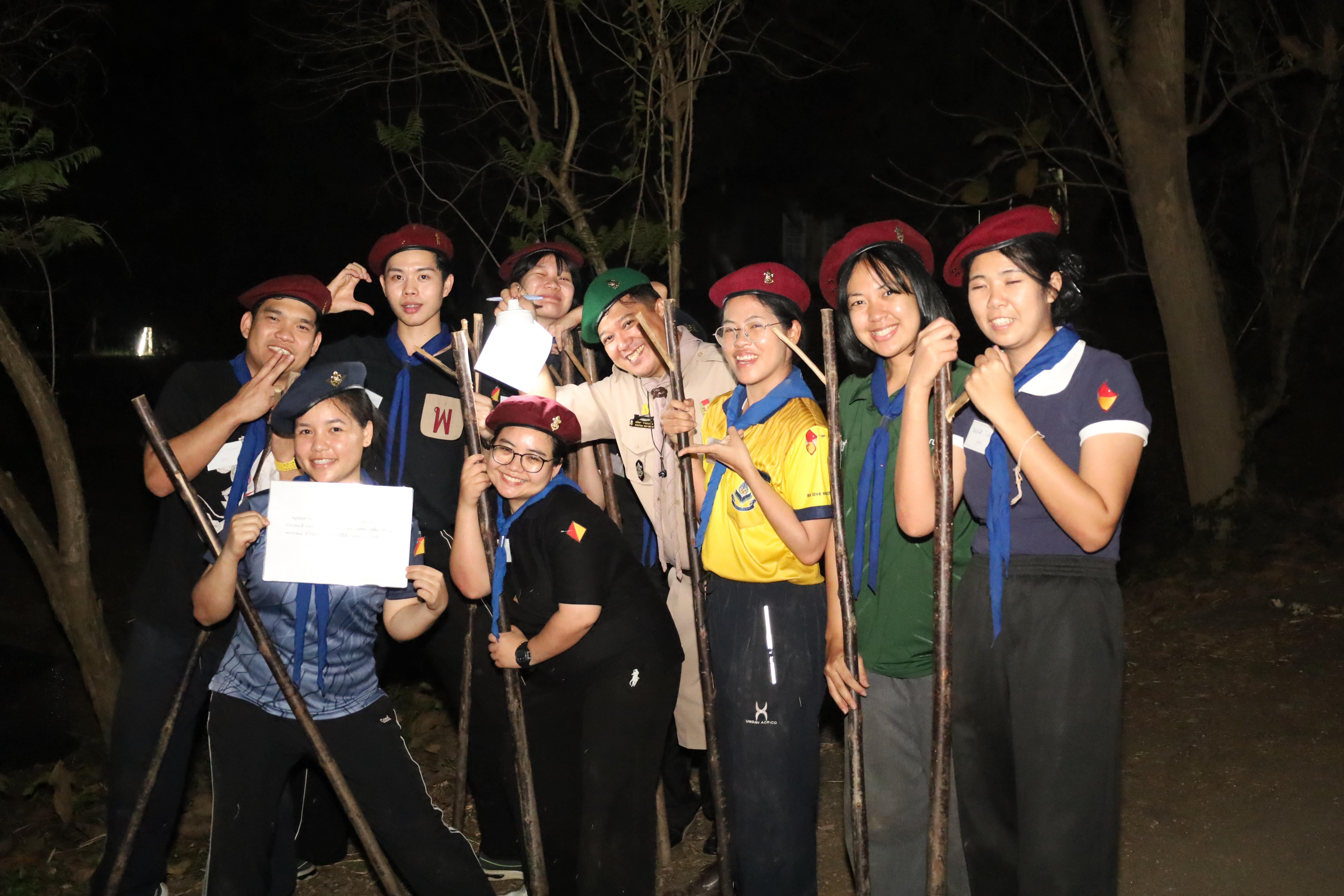 285. กิจกรรมอบรมวิชาผู้กำกับลูกเสือ ขั้นความรู้เบื้องต้น สำหรับนักศึกษาหลักสูตรประกาศนียบัตรบัณฑิต สาขาวิชาชีพครู ประจำปีการศึกษา 2568