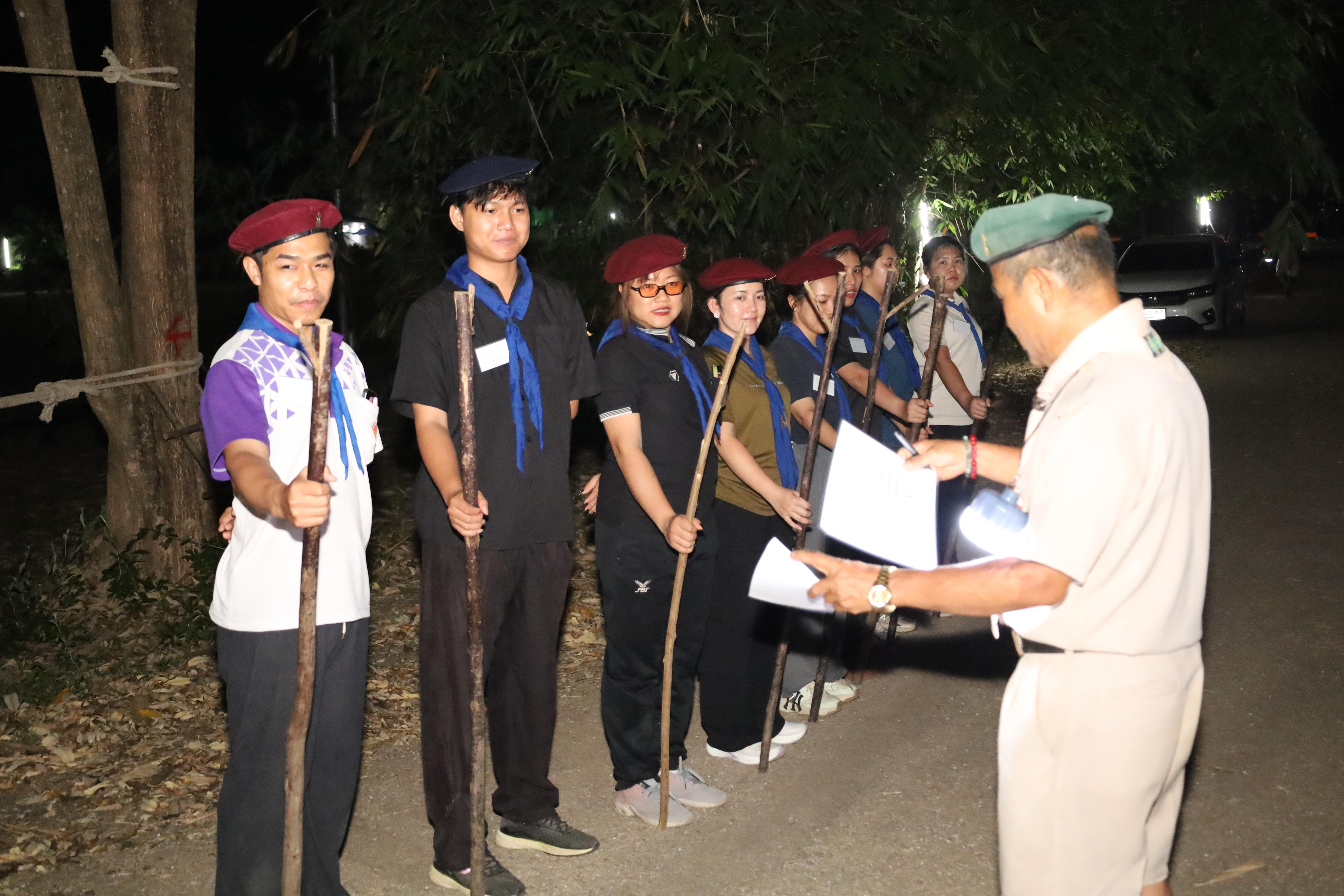 290. กิจกรรมอบรมวิชาผู้กำกับลูกเสือ ขั้นความรู้เบื้องต้น สำหรับนักศึกษาหลักสูตรประกาศนียบัตรบัณฑิต สาขาวิชาชีพครู ประจำปีการศึกษา 2568