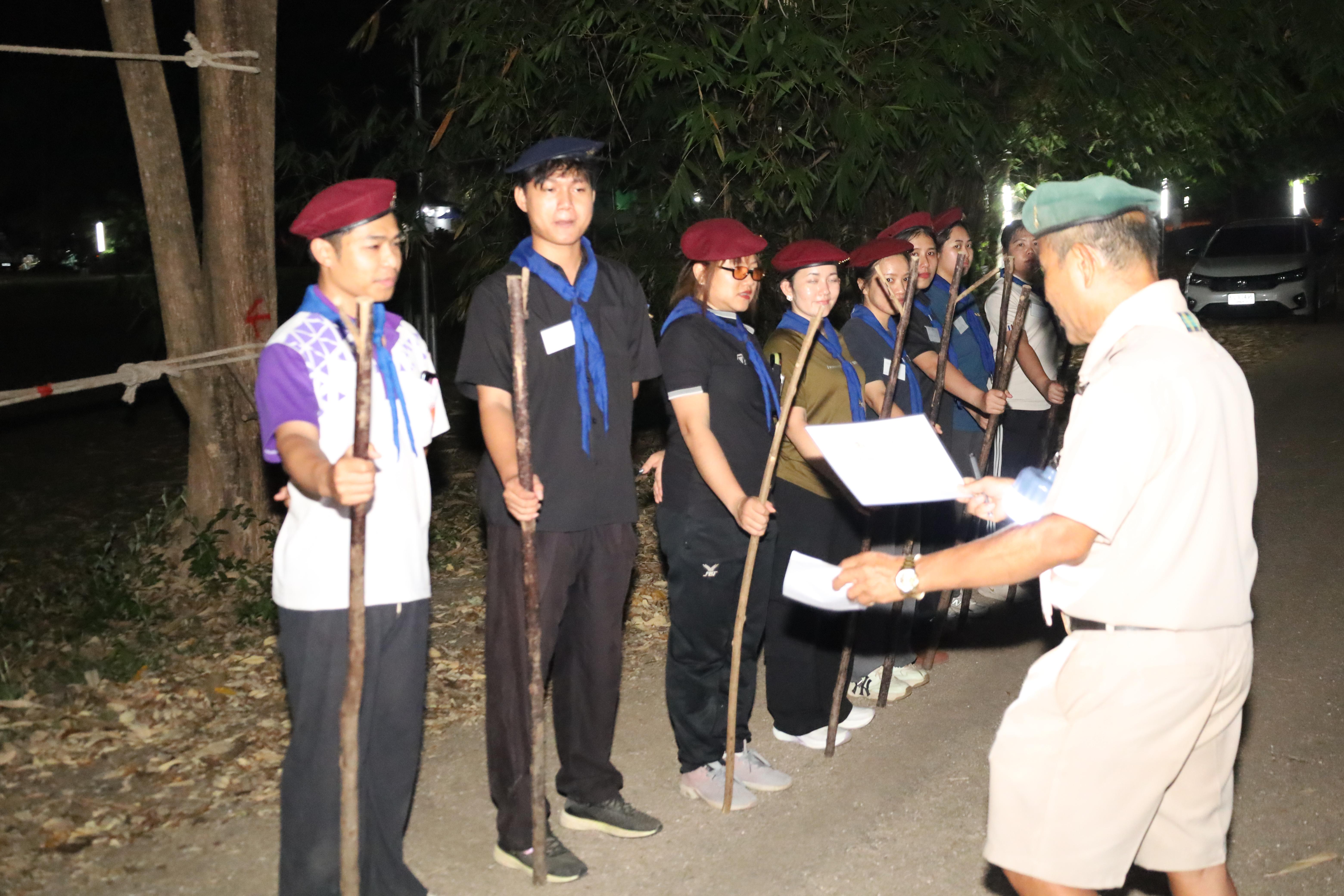 291. กิจกรรมอบรมวิชาผู้กำกับลูกเสือ ขั้นความรู้เบื้องต้น สำหรับนักศึกษาหลักสูตรประกาศนียบัตรบัณฑิต สาขาวิชาชีพครู ประจำปีการศึกษา 2568