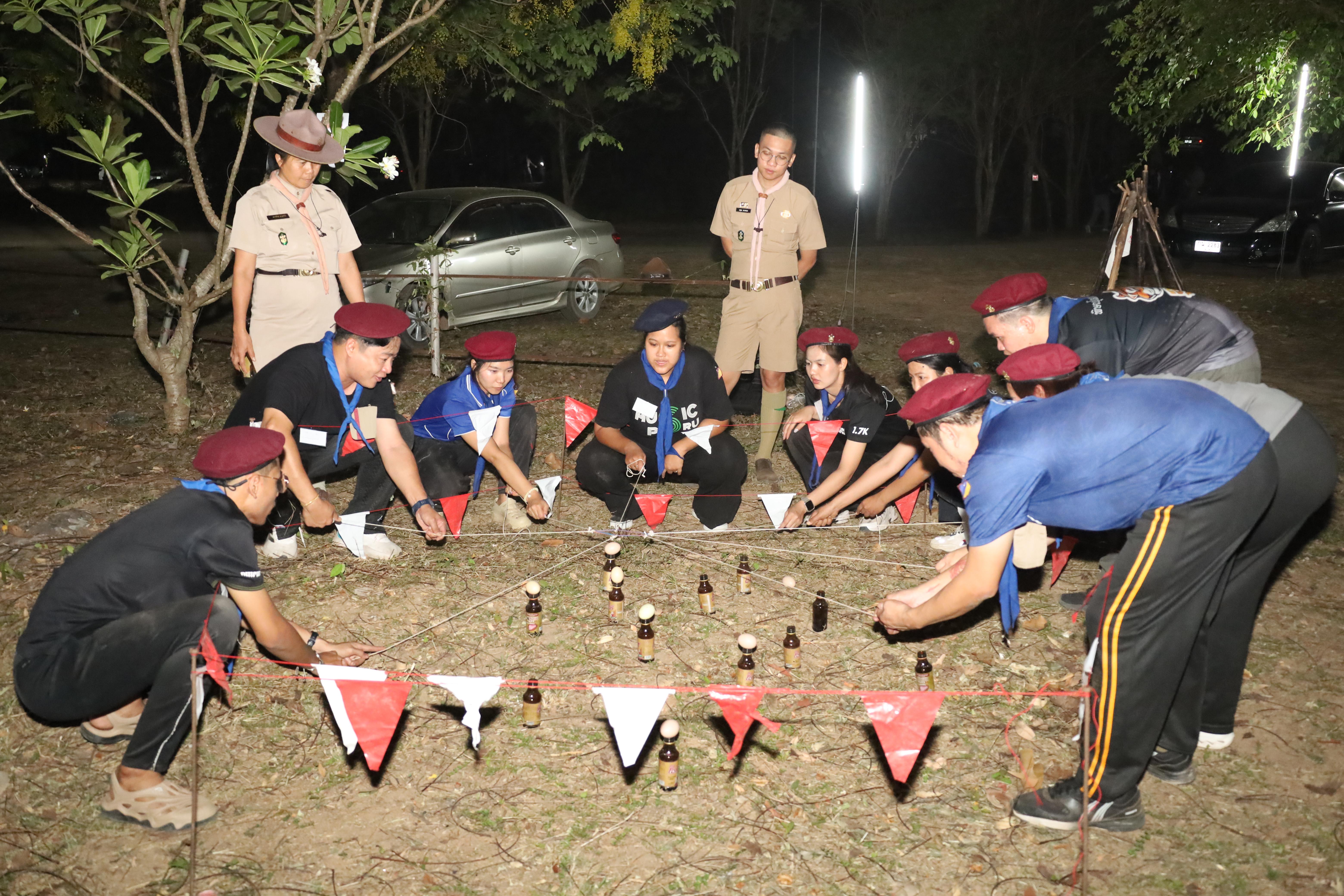 357. กิจกรรมอบรมวิชาผู้กำกับลูกเสือ ขั้นความรู้เบื้องต้น สำหรับนักศึกษาหลักสูตรประกาศนียบัตรบัณฑิต สาขาวิชาชีพครู ประจำปีการศึกษา 2568