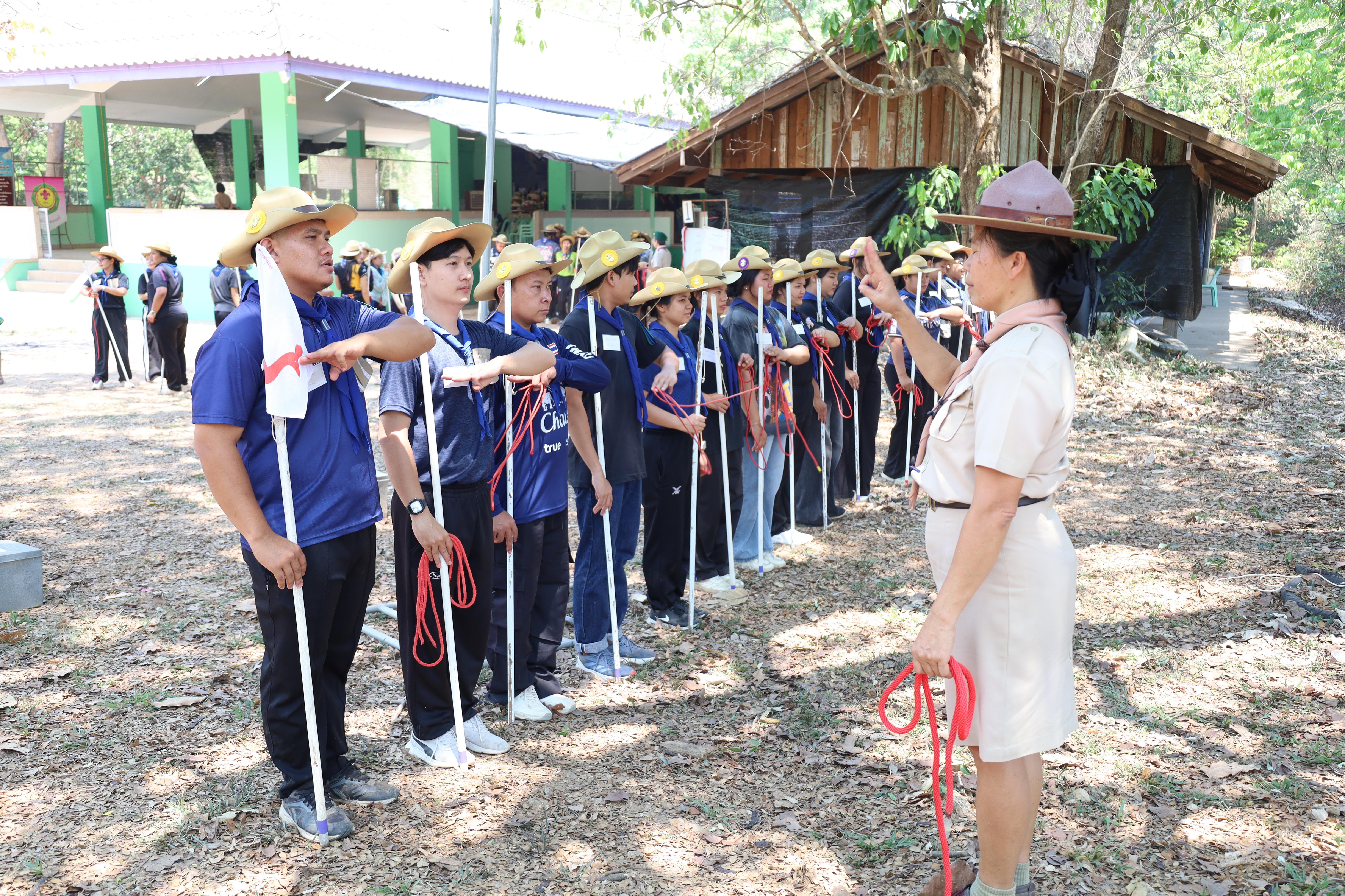 380. กิจกรรมอบรมวิชาผู้กำกับลูกเสือ ขั้นความรู้เบื้องต้น สำหรับนักศึกษาหลักสูตรประกาศนียบัตรบัณฑิต สาขาวิชาชีพครู ประจำปีการศึกษา 2568