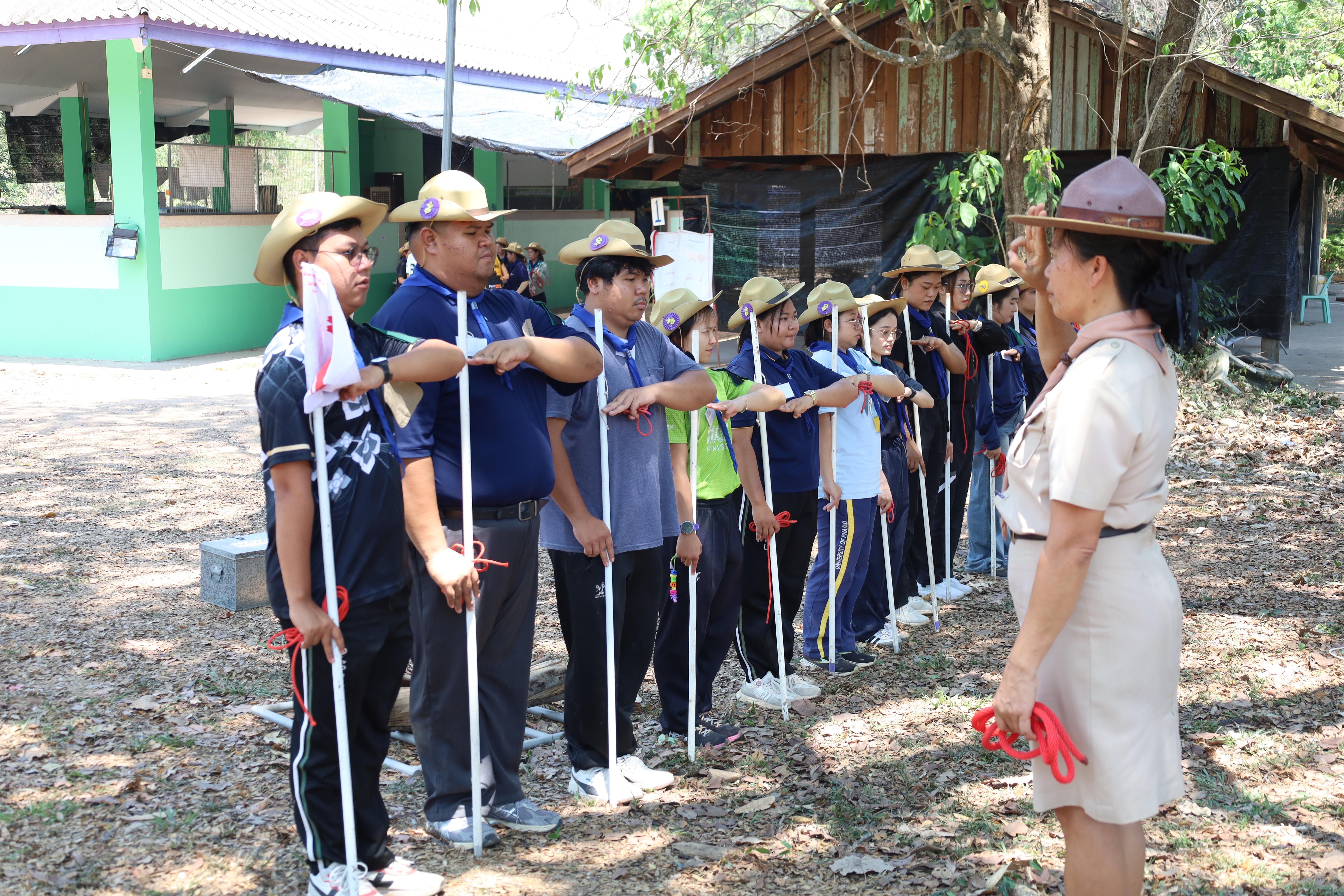 381. กิจกรรมอบรมวิชาผู้กำกับลูกเสือ ขั้นความรู้เบื้องต้น สำหรับนักศึกษาหลักสูตรประกาศนียบัตรบัณฑิต สาขาวิชาชีพครู ประจำปีการศึกษา 2568