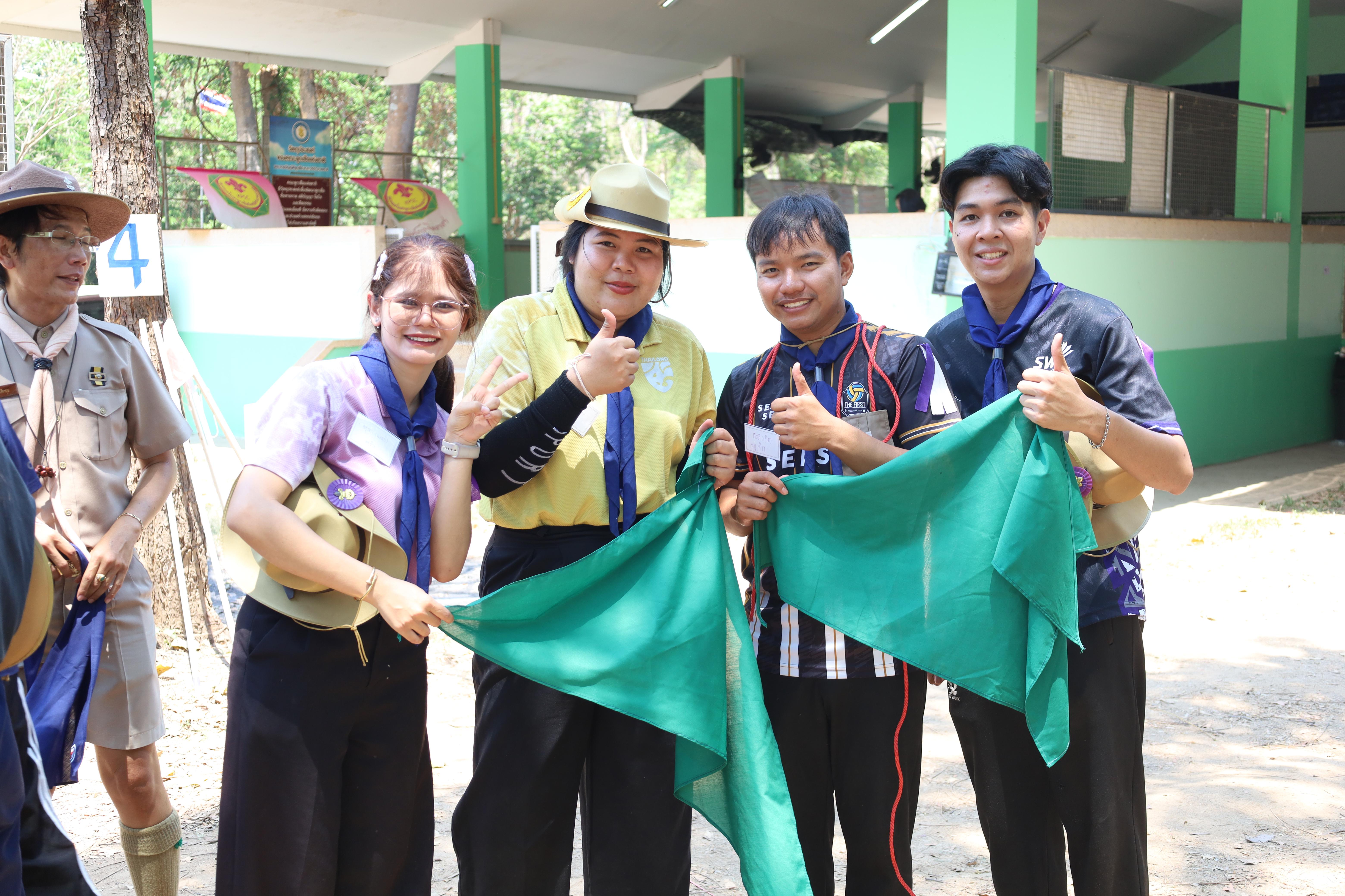 383. กิจกรรมอบรมวิชาผู้กำกับลูกเสือ ขั้นความรู้เบื้องต้น สำหรับนักศึกษาหลักสูตรประกาศนียบัตรบัณฑิต สาขาวิชาชีพครู ประจำปีการศึกษา 2568