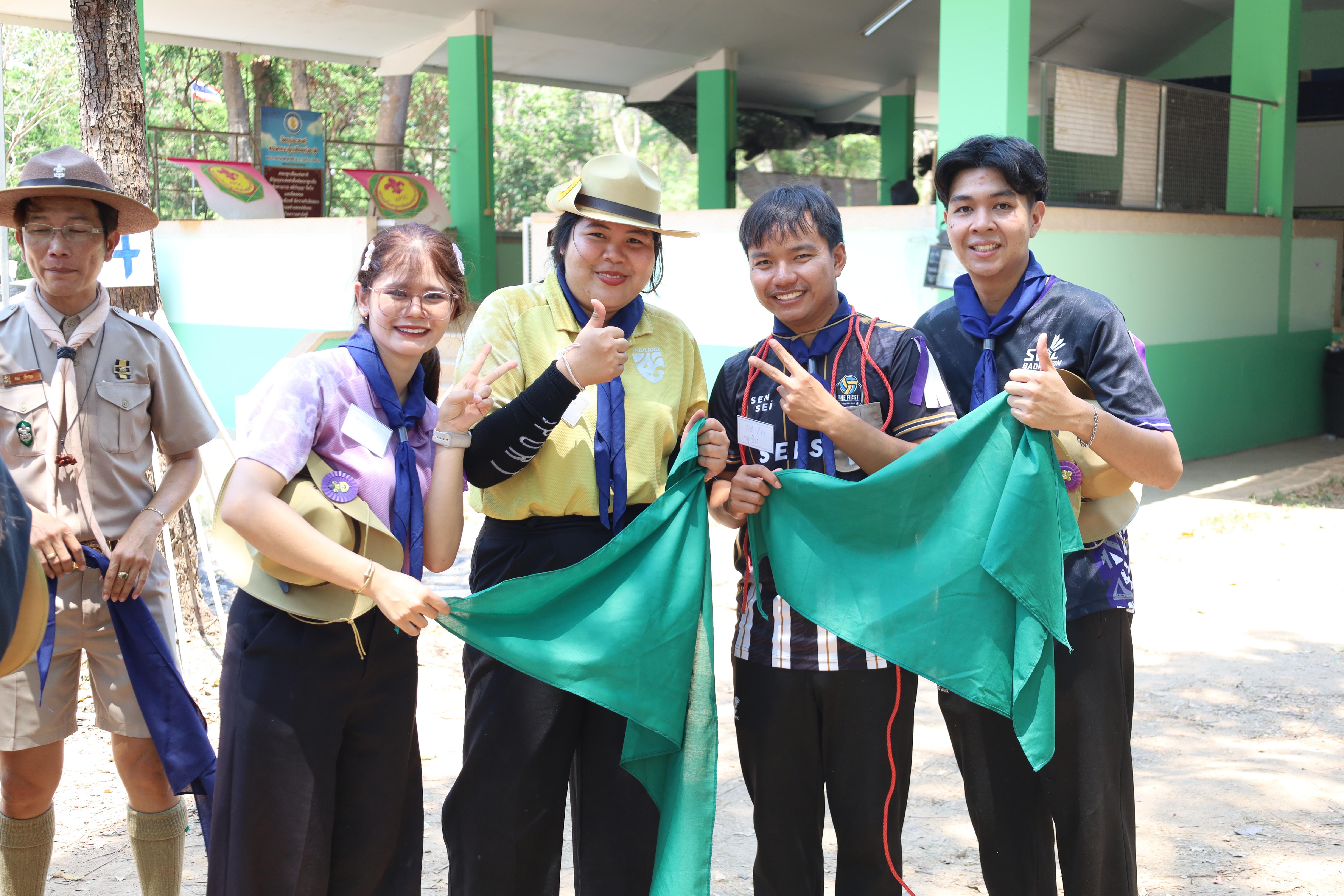 384. กิจกรรมอบรมวิชาผู้กำกับลูกเสือ ขั้นความรู้เบื้องต้น สำหรับนักศึกษาหลักสูตรประกาศนียบัตรบัณฑิต สาขาวิชาชีพครู ประจำปีการศึกษา 2568