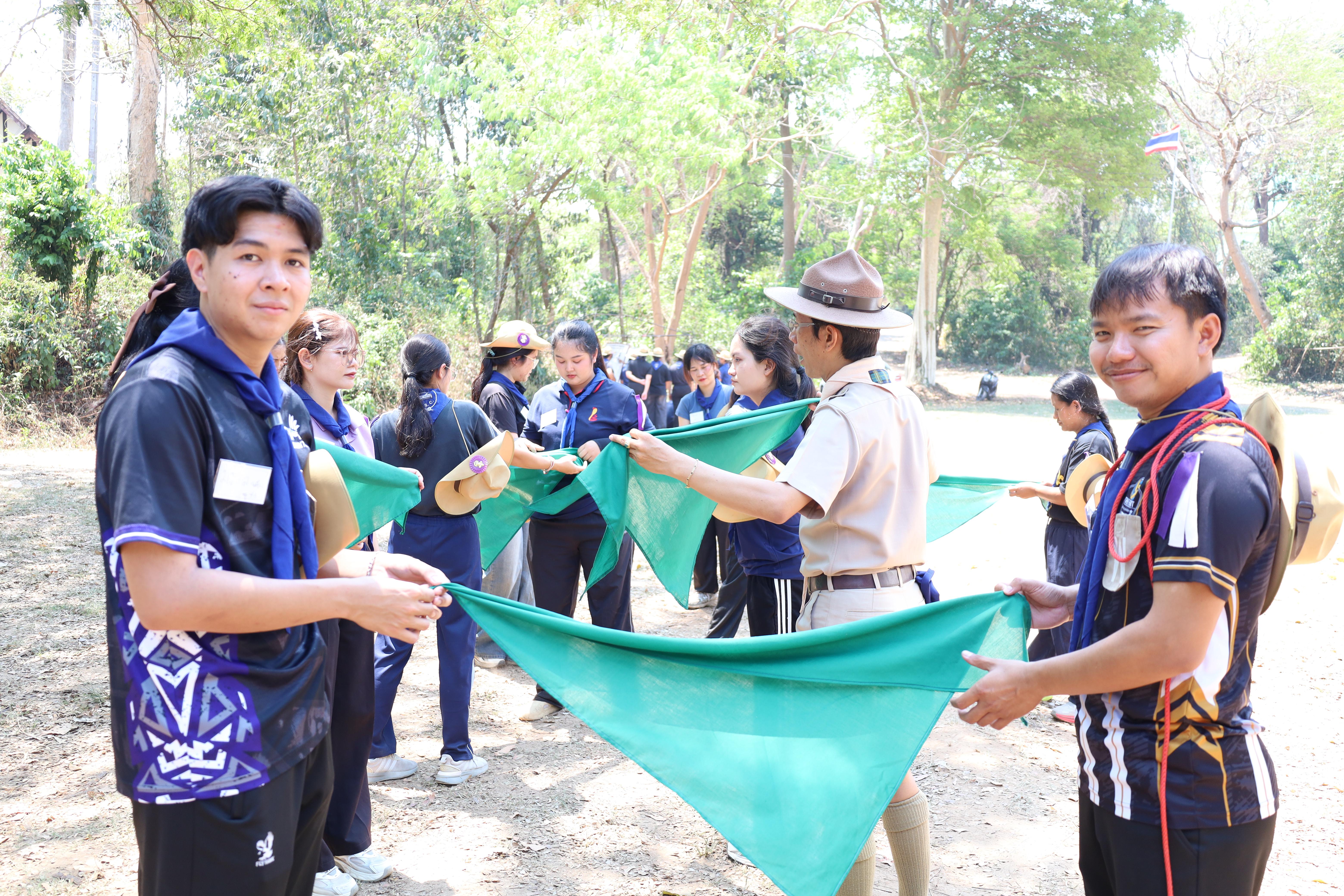 386. กิจกรรมอบรมวิชาผู้กำกับลูกเสือ ขั้นความรู้เบื้องต้น สำหรับนักศึกษาหลักสูตรประกาศนียบัตรบัณฑิต สาขาวิชาชีพครู ประจำปีการศึกษา 2568