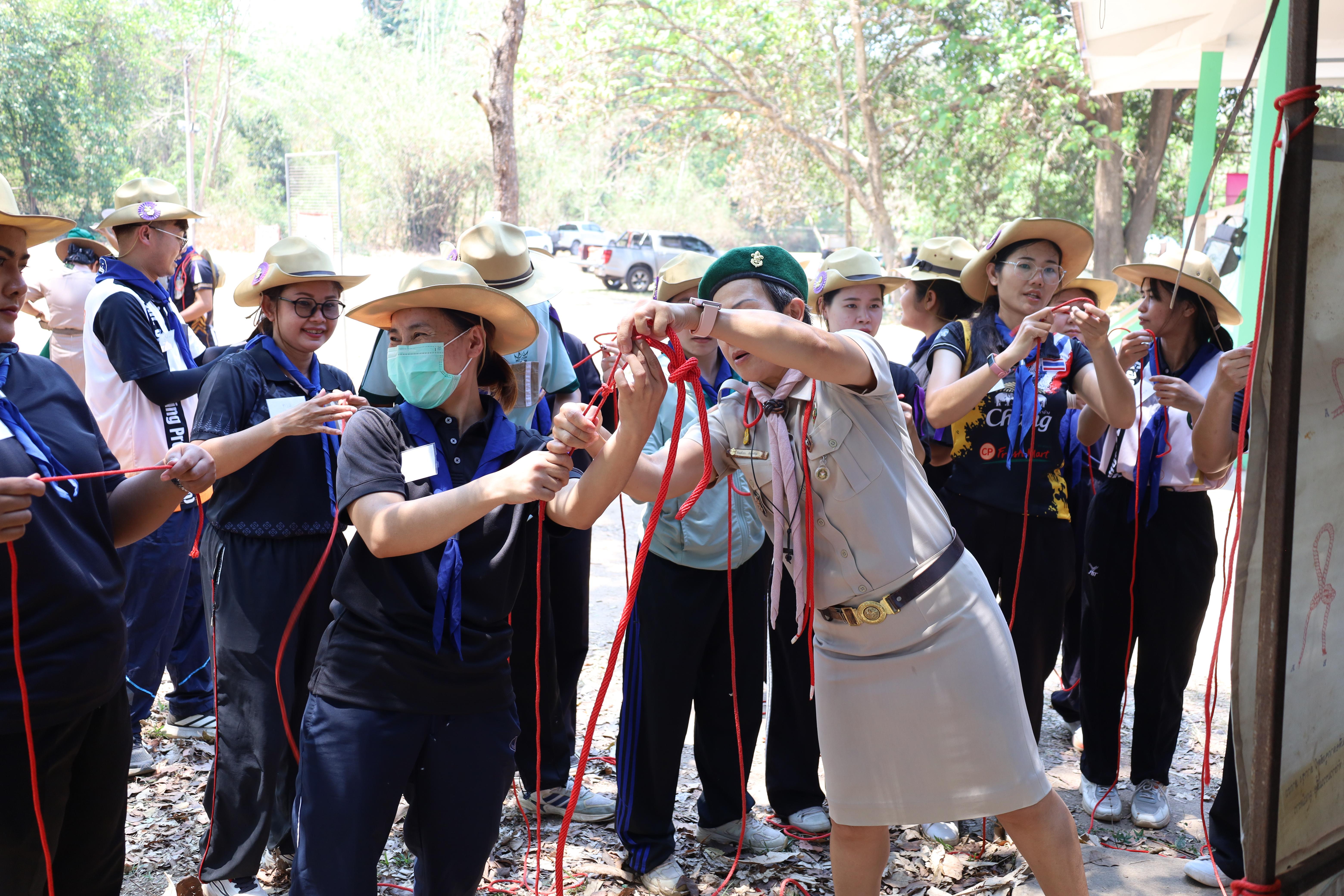 391. กิจกรรมอบรมวิชาผู้กำกับลูกเสือ ขั้นความรู้เบื้องต้น สำหรับนักศึกษาหลักสูตรประกาศนียบัตรบัณฑิต สาขาวิชาชีพครู ประจำปีการศึกษา 2568