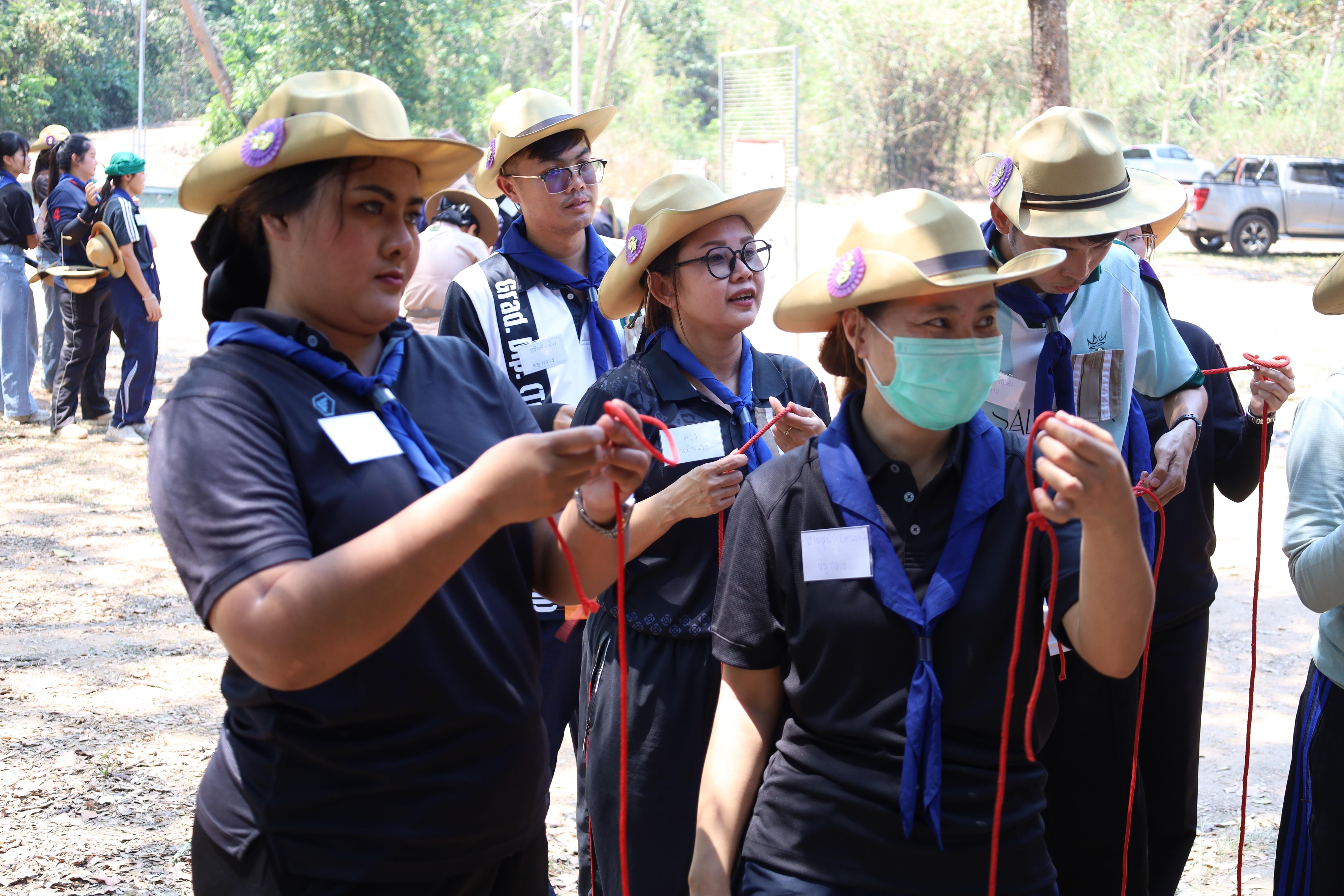 392. กิจกรรมอบรมวิชาผู้กำกับลูกเสือ ขั้นความรู้เบื้องต้น สำหรับนักศึกษาหลักสูตรประกาศนียบัตรบัณฑิต สาขาวิชาชีพครู ประจำปีการศึกษา 2568