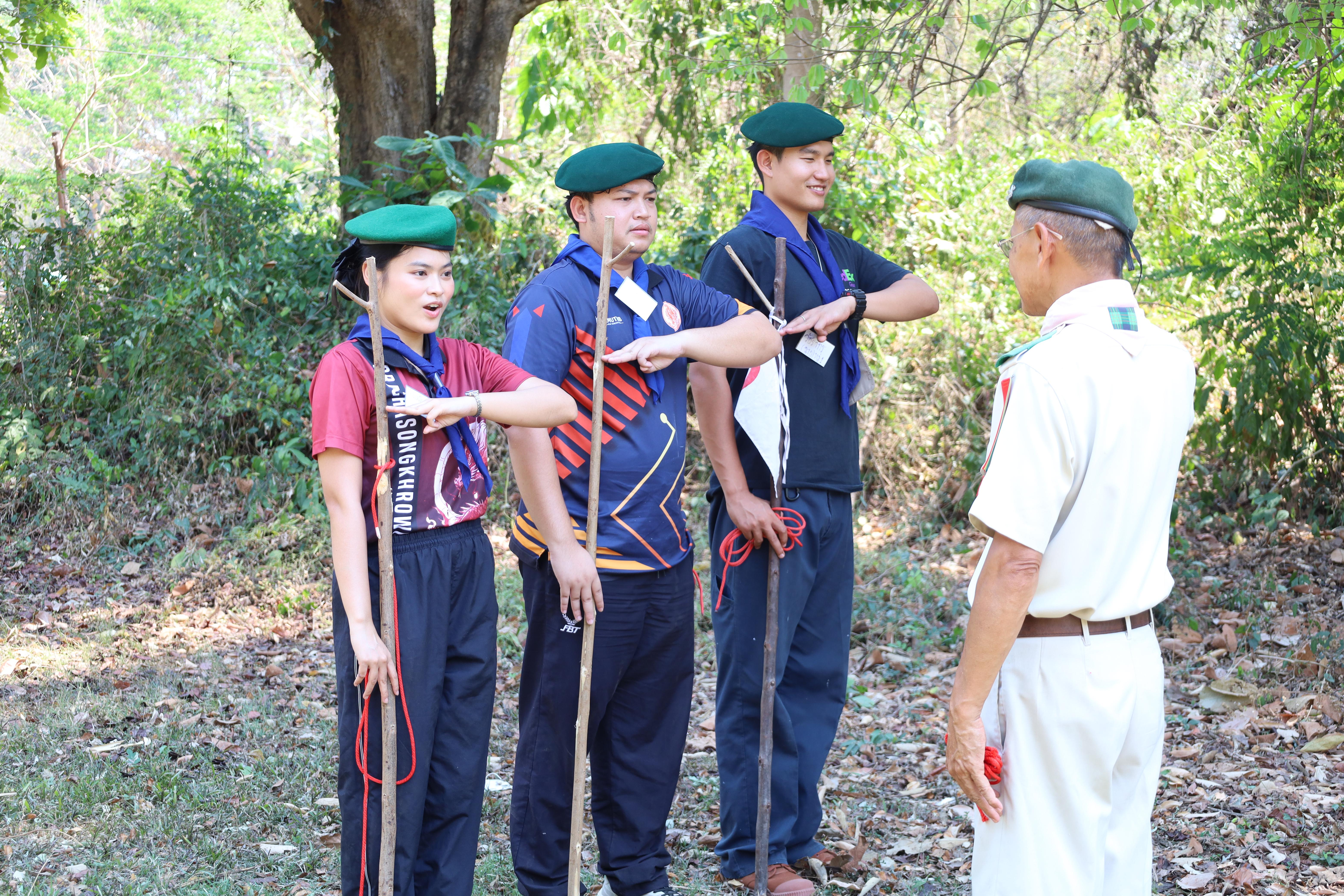 401. กิจกรรมอบรมวิชาผู้กำกับลูกเสือ ขั้นความรู้เบื้องต้น สำหรับนักศึกษาหลักสูตรประกาศนียบัตรบัณฑิต สาขาวิชาชีพครู ประจำปีการศึกษา 2568