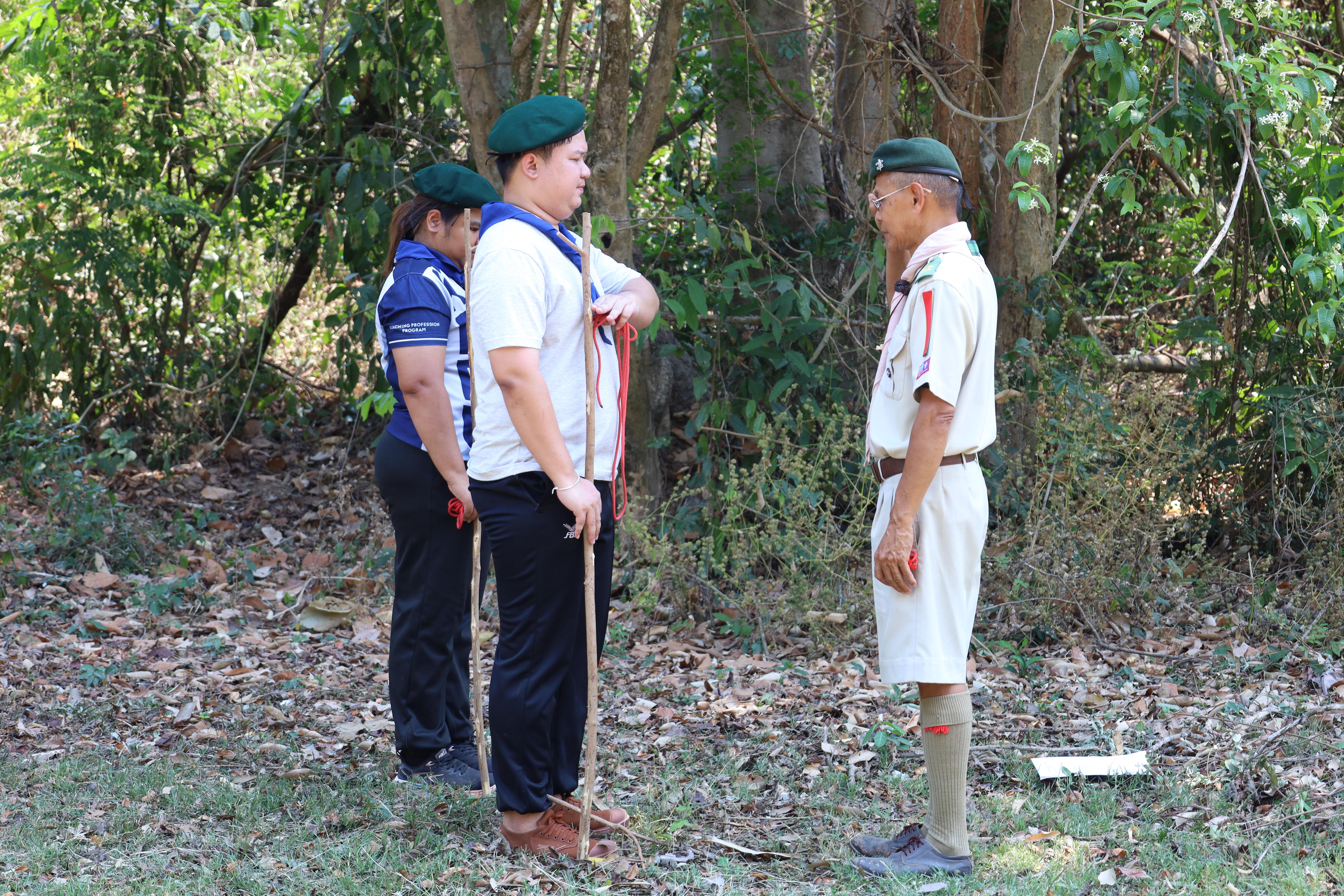 405. กิจกรรมอบรมวิชาผู้กำกับลูกเสือ ขั้นความรู้เบื้องต้น สำหรับนักศึกษาหลักสูตรประกาศนียบัตรบัณฑิต สาขาวิชาชีพครู ประจำปีการศึกษา 2568