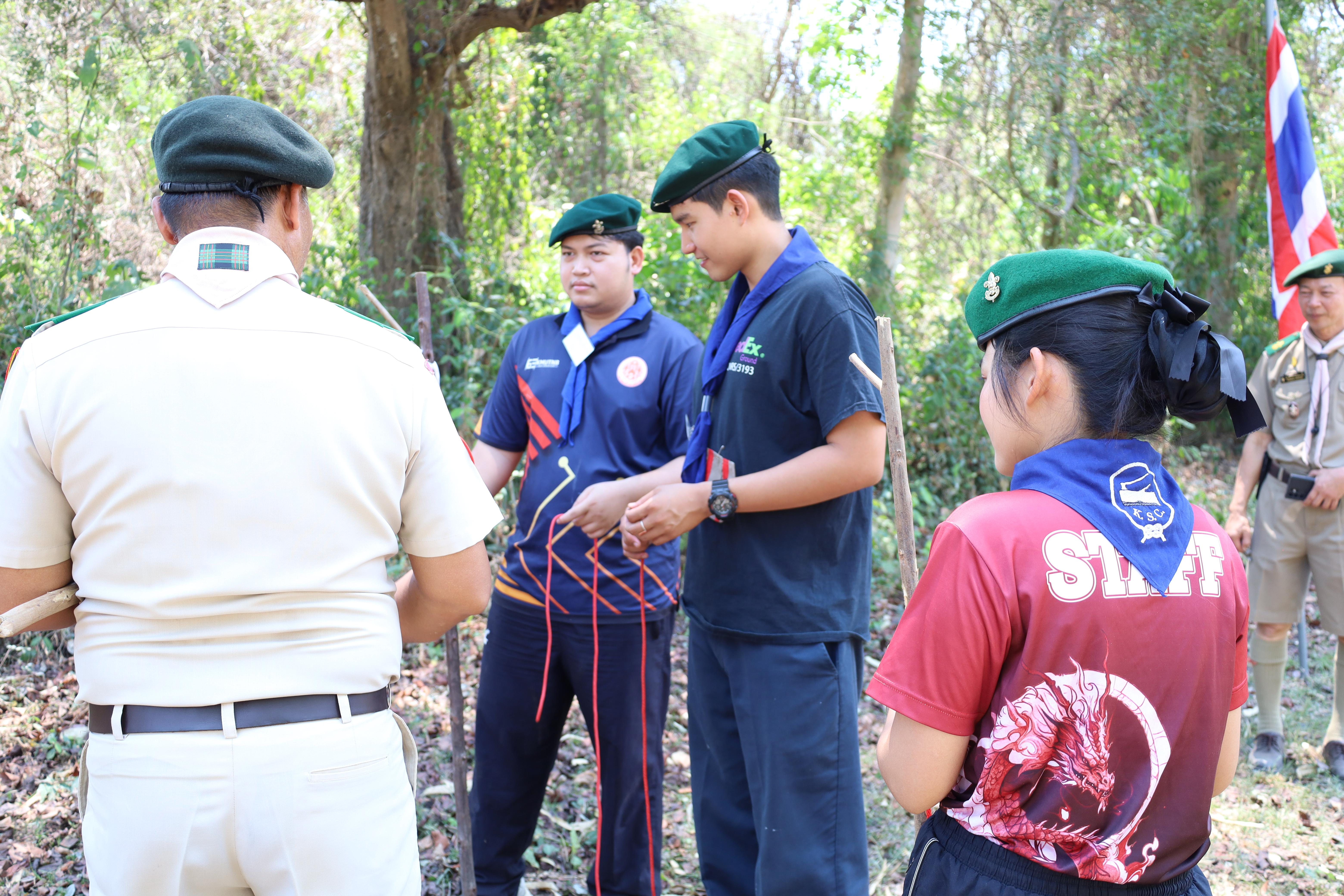 408. กิจกรรมอบรมวิชาผู้กำกับลูกเสือ ขั้นความรู้เบื้องต้น สำหรับนักศึกษาหลักสูตรประกาศนียบัตรบัณฑิต สาขาวิชาชีพครู ประจำปีการศึกษา 2568