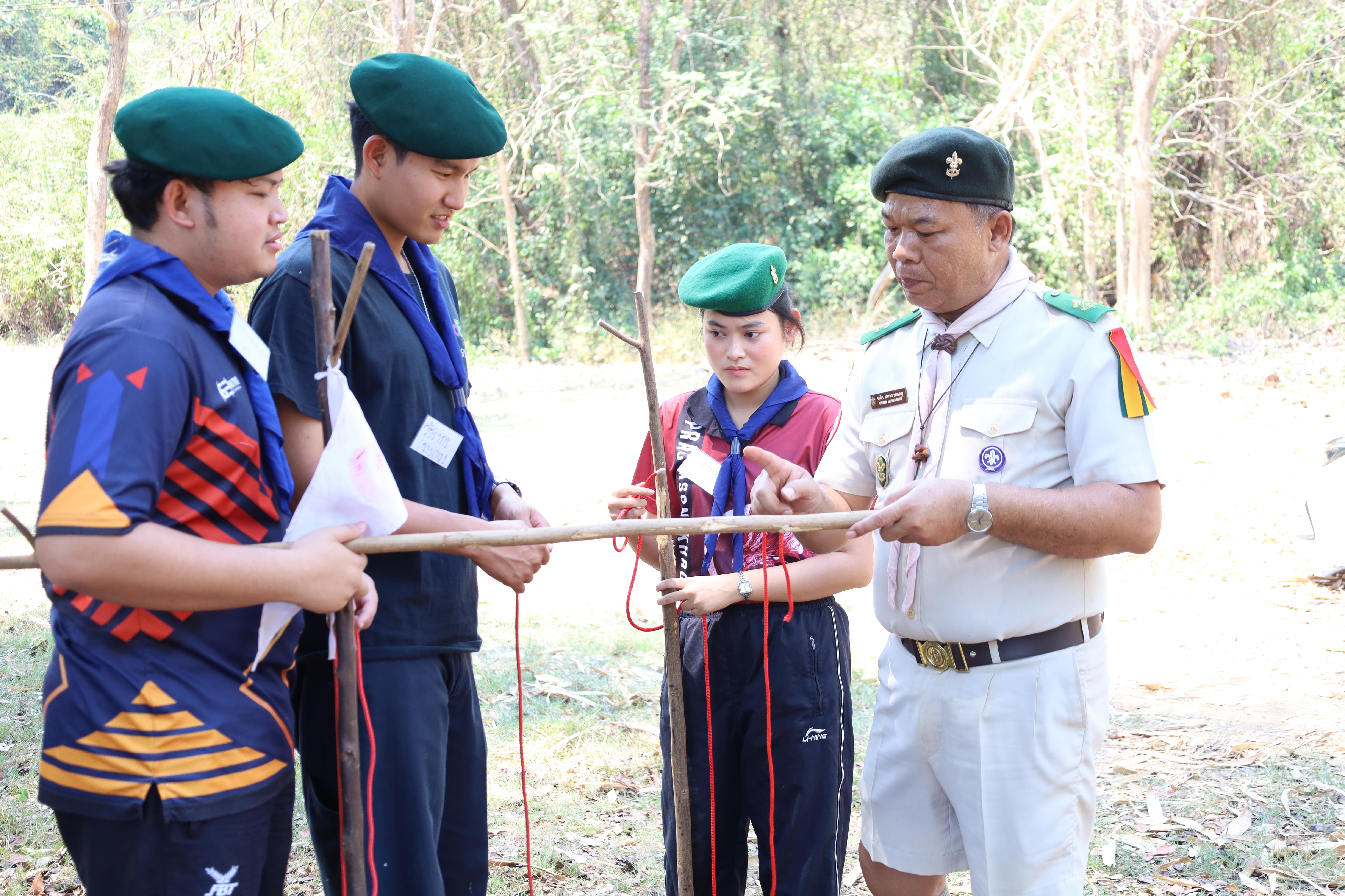 411. กิจกรรมอบรมวิชาผู้กำกับลูกเสือ ขั้นความรู้เบื้องต้น สำหรับนักศึกษาหลักสูตรประกาศนียบัตรบัณฑิต สาขาวิชาชีพครู ประจำปีการศึกษา 2568