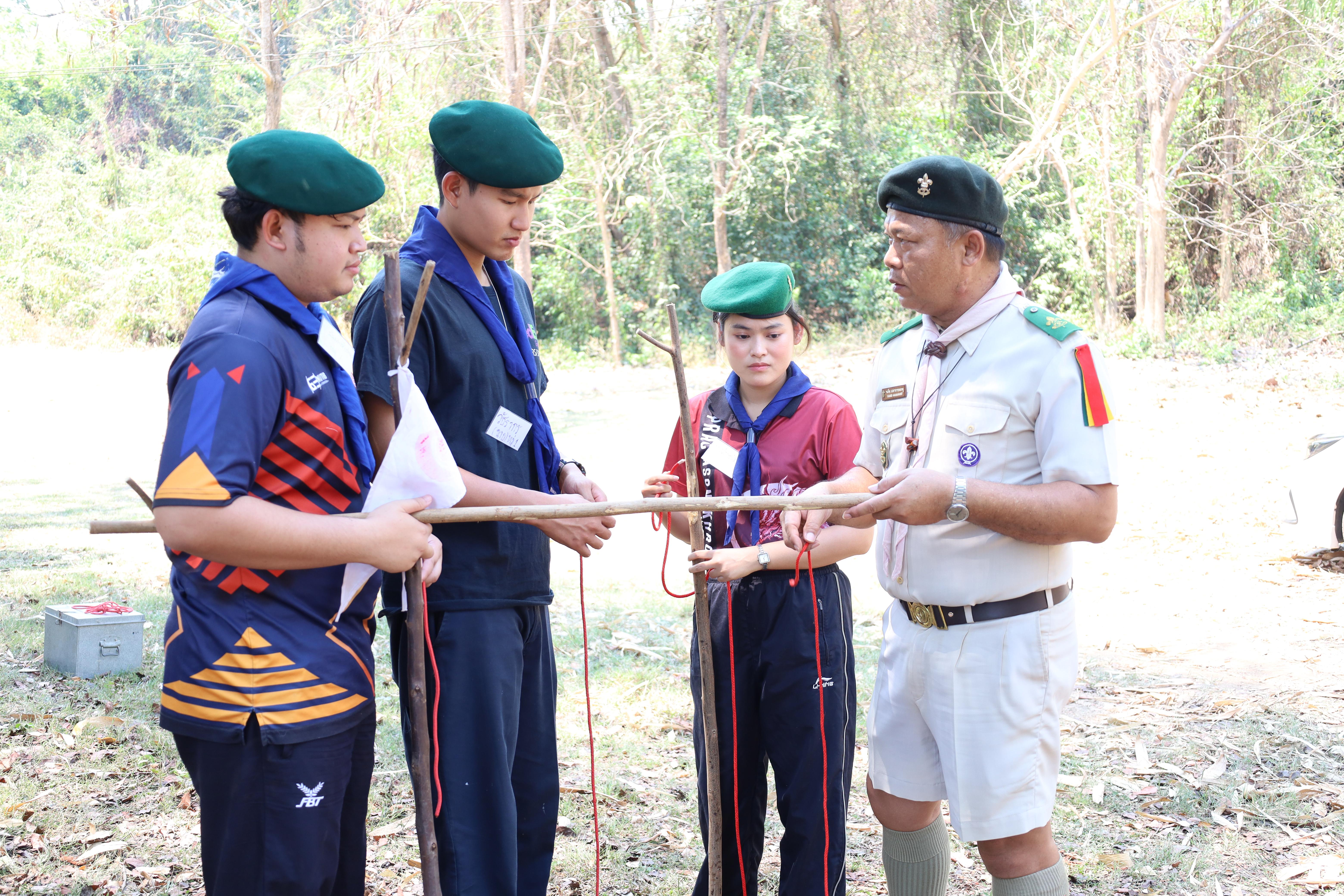 412. กิจกรรมอบรมวิชาผู้กำกับลูกเสือ ขั้นความรู้เบื้องต้น สำหรับนักศึกษาหลักสูตรประกาศนียบัตรบัณฑิต สาขาวิชาชีพครู ประจำปีการศึกษา 2568