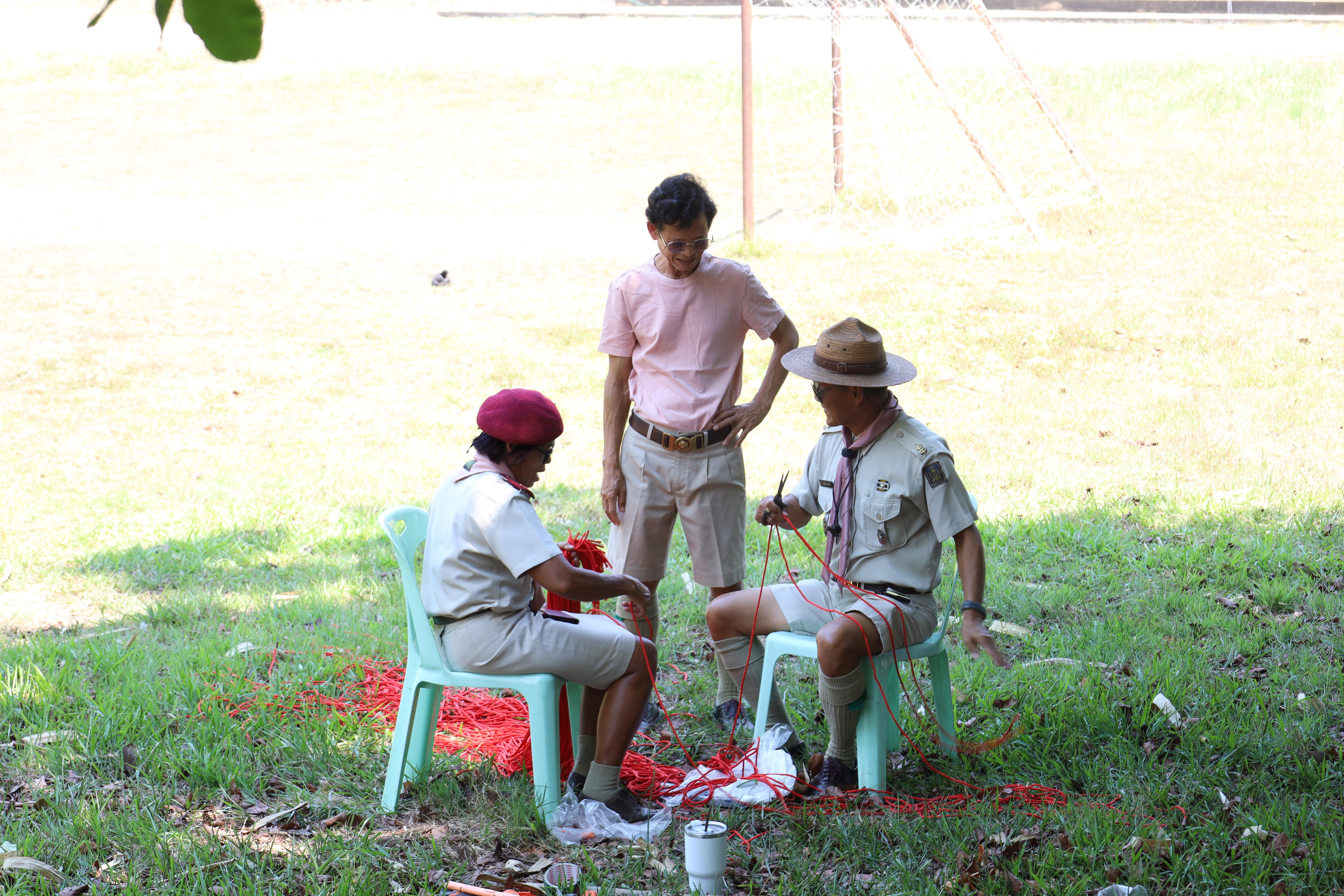 414. กิจกรรมอบรมวิชาผู้กำกับลูกเสือ ขั้นความรู้เบื้องต้น สำหรับนักศึกษาหลักสูตรประกาศนียบัตรบัณฑิต สาขาวิชาชีพครู ประจำปีการศึกษา 2568