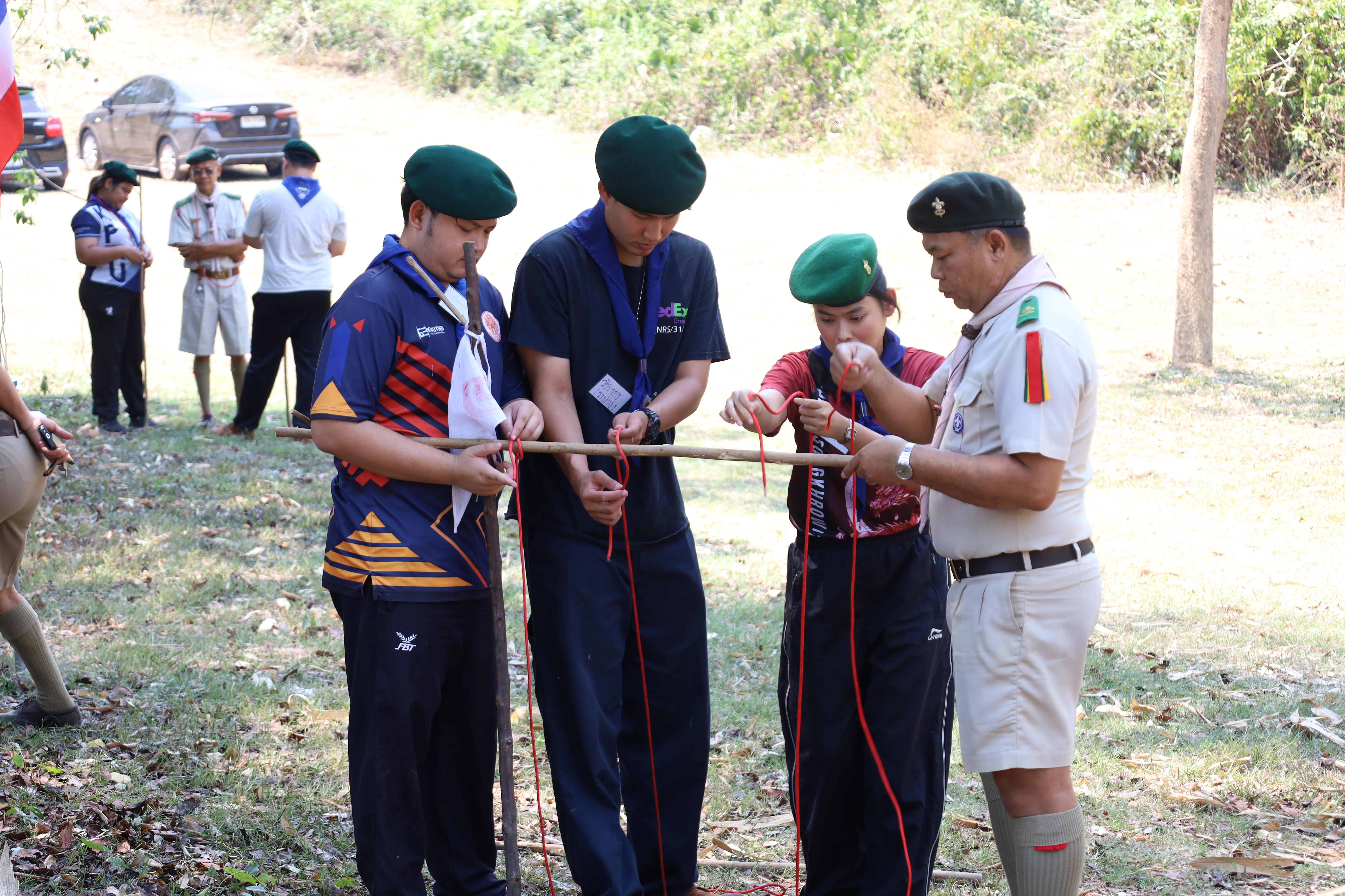 415. กิจกรรมอบรมวิชาผู้กำกับลูกเสือ ขั้นความรู้เบื้องต้น สำหรับนักศึกษาหลักสูตรประกาศนียบัตรบัณฑิต สาขาวิชาชีพครู ประจำปีการศึกษา 2568