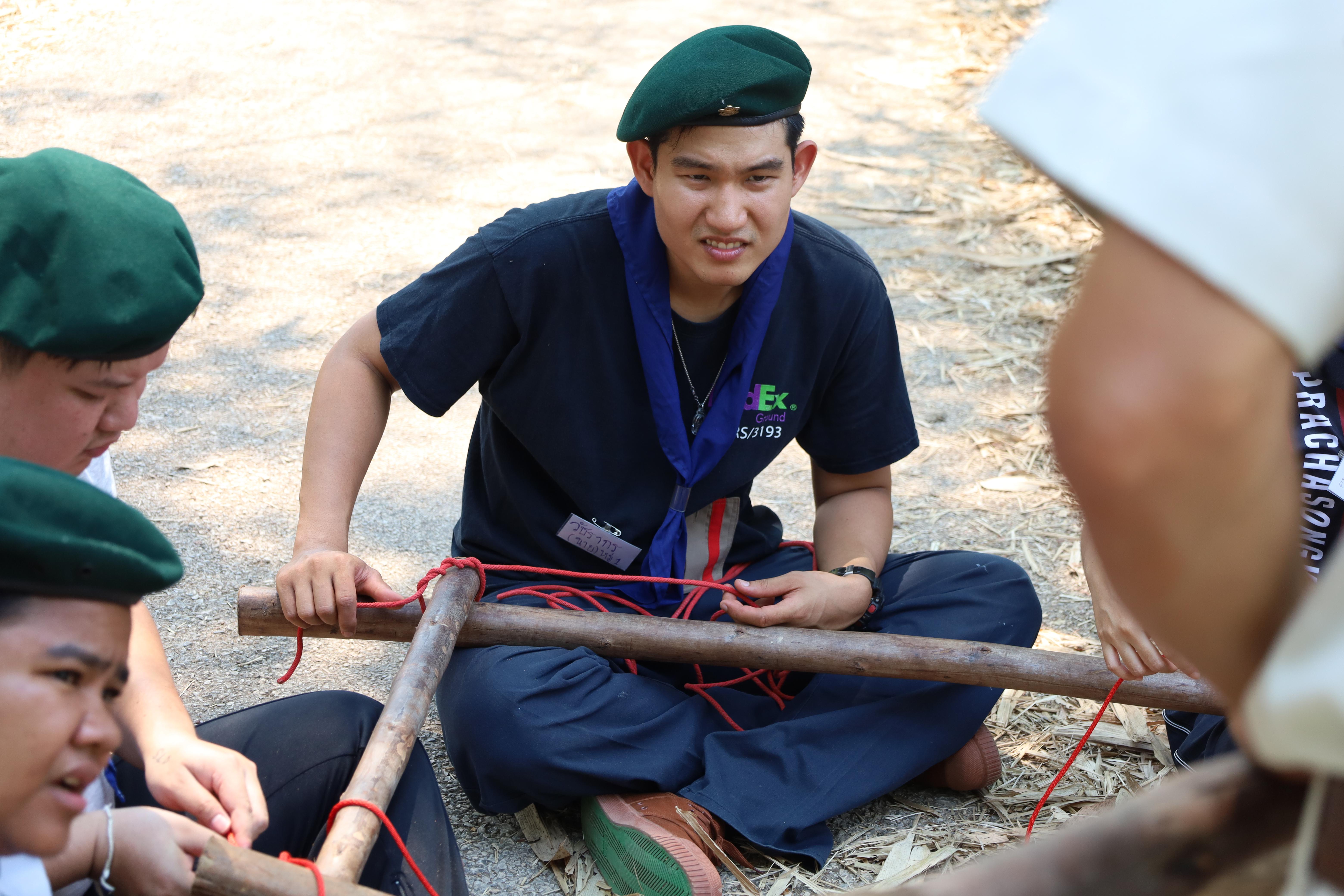 428. กิจกรรมอบรมวิชาผู้กำกับลูกเสือ ขั้นความรู้เบื้องต้น สำหรับนักศึกษาหลักสูตรประกาศนียบัตรบัณฑิต สาขาวิชาชีพครู ประจำปีการศึกษา 2568