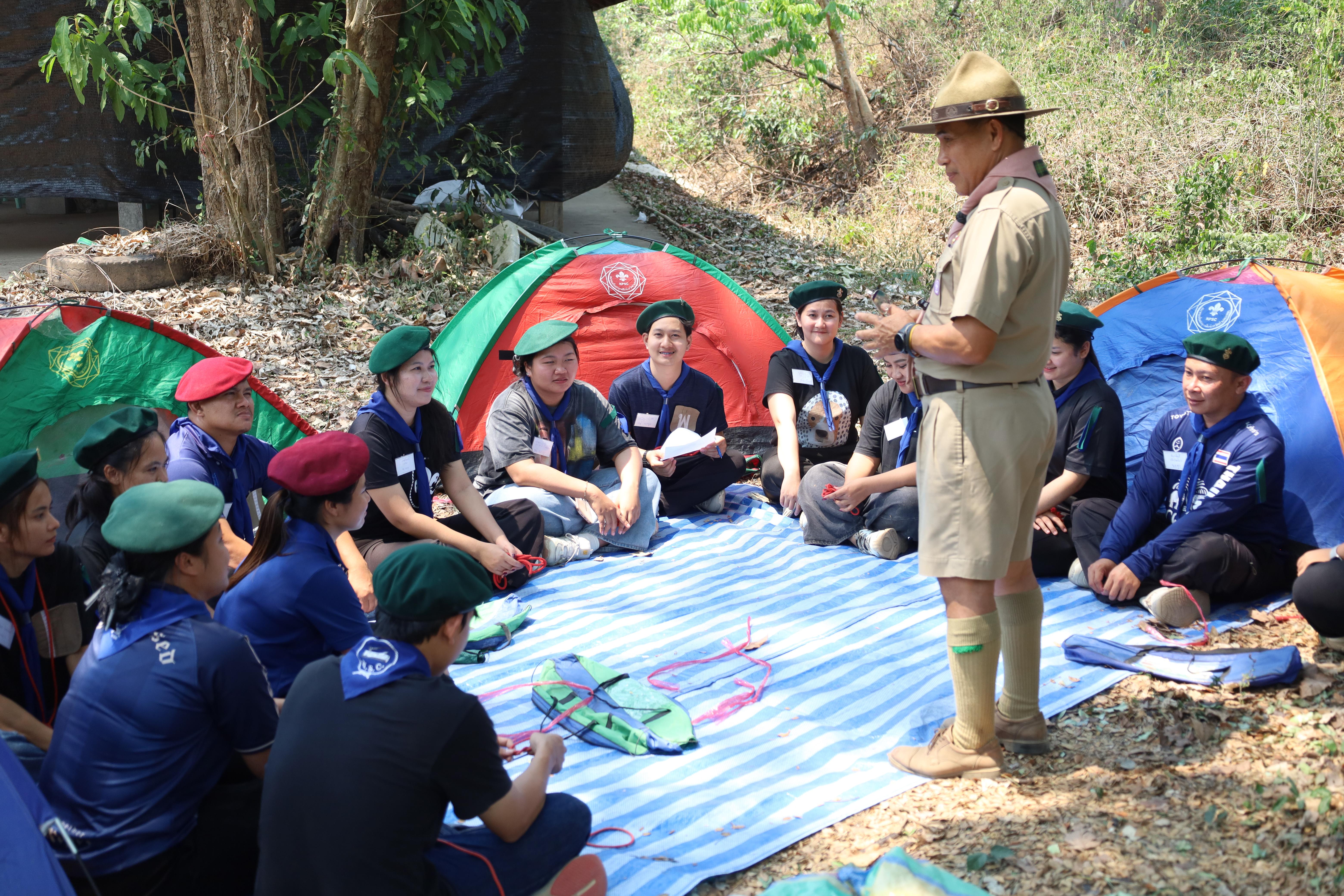 432. กิจกรรมอบรมวิชาผู้กำกับลูกเสือ ขั้นความรู้เบื้องต้น สำหรับนักศึกษาหลักสูตรประกาศนียบัตรบัณฑิต สาขาวิชาชีพครู ประจำปีการศึกษา 2568