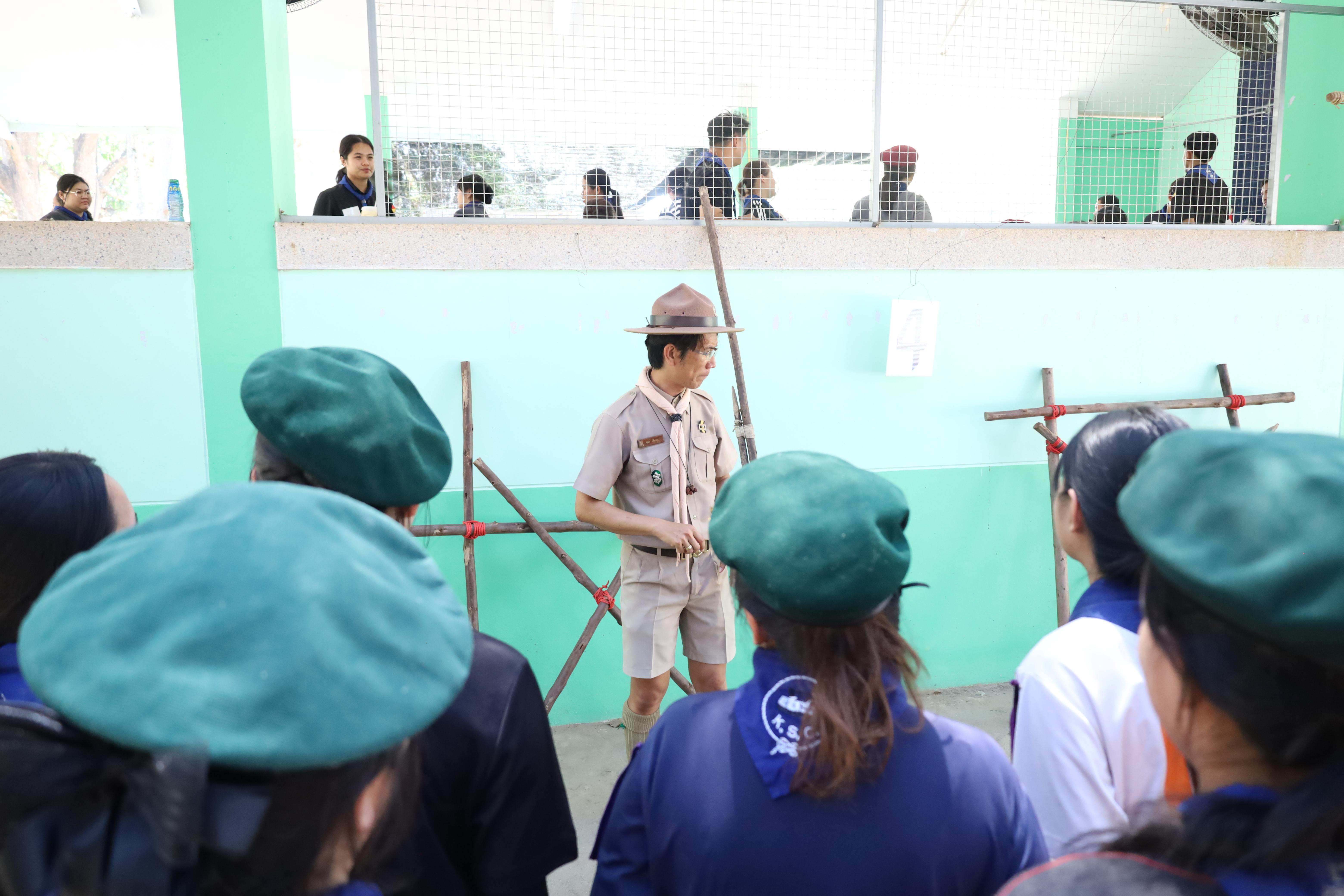 449. กิจกรรมอบรมวิชาผู้กำกับลูกเสือ ขั้นความรู้เบื้องต้น สำหรับนักศึกษาหลักสูตรประกาศนียบัตรบัณฑิต สาขาวิชาชีพครู ประจำปีการศึกษา 2568