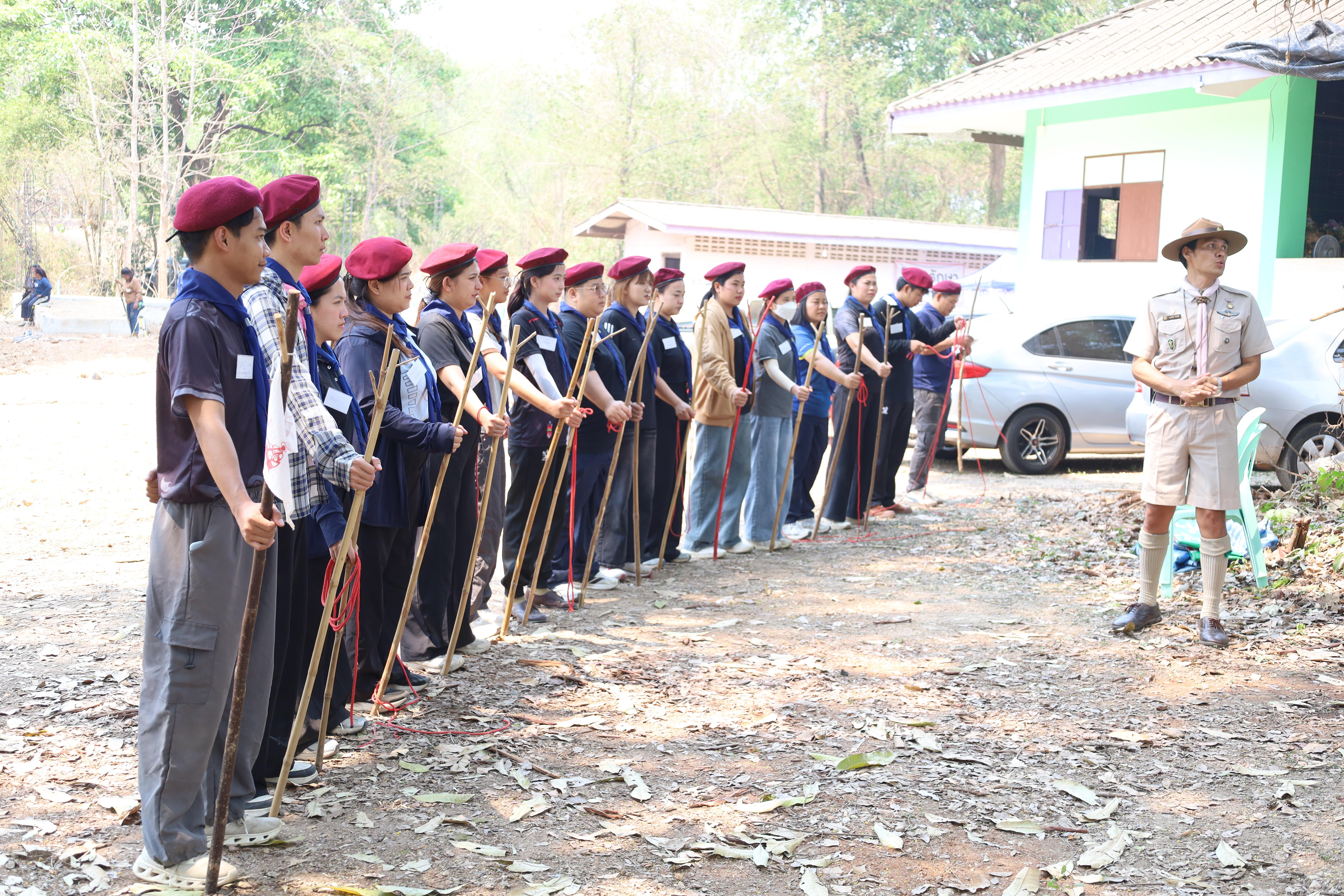 456. กิจกรรมอบรมวิชาผู้กำกับลูกเสือ ขั้นความรู้เบื้องต้น สำหรับนักศึกษาหลักสูตรประกาศนียบัตรบัณฑิต สาขาวิชาชีพครู ประจำปีการศึกษา 2568