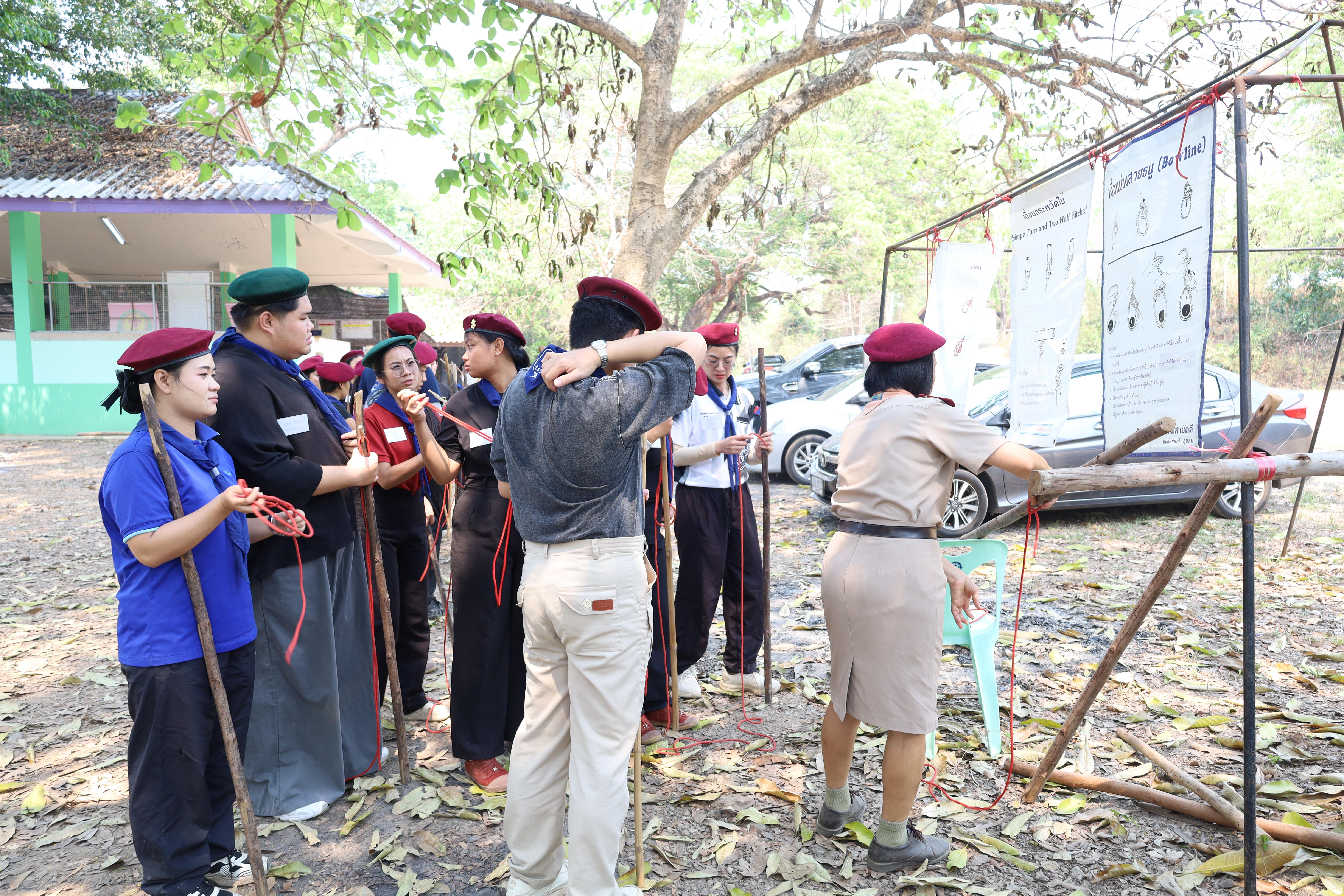 462. กิจกรรมอบรมวิชาผู้กำกับลูกเสือ ขั้นความรู้เบื้องต้น สำหรับนักศึกษาหลักสูตรประกาศนียบัตรบัณฑิต สาขาวิชาชีพครู ประจำปีการศึกษา 2568