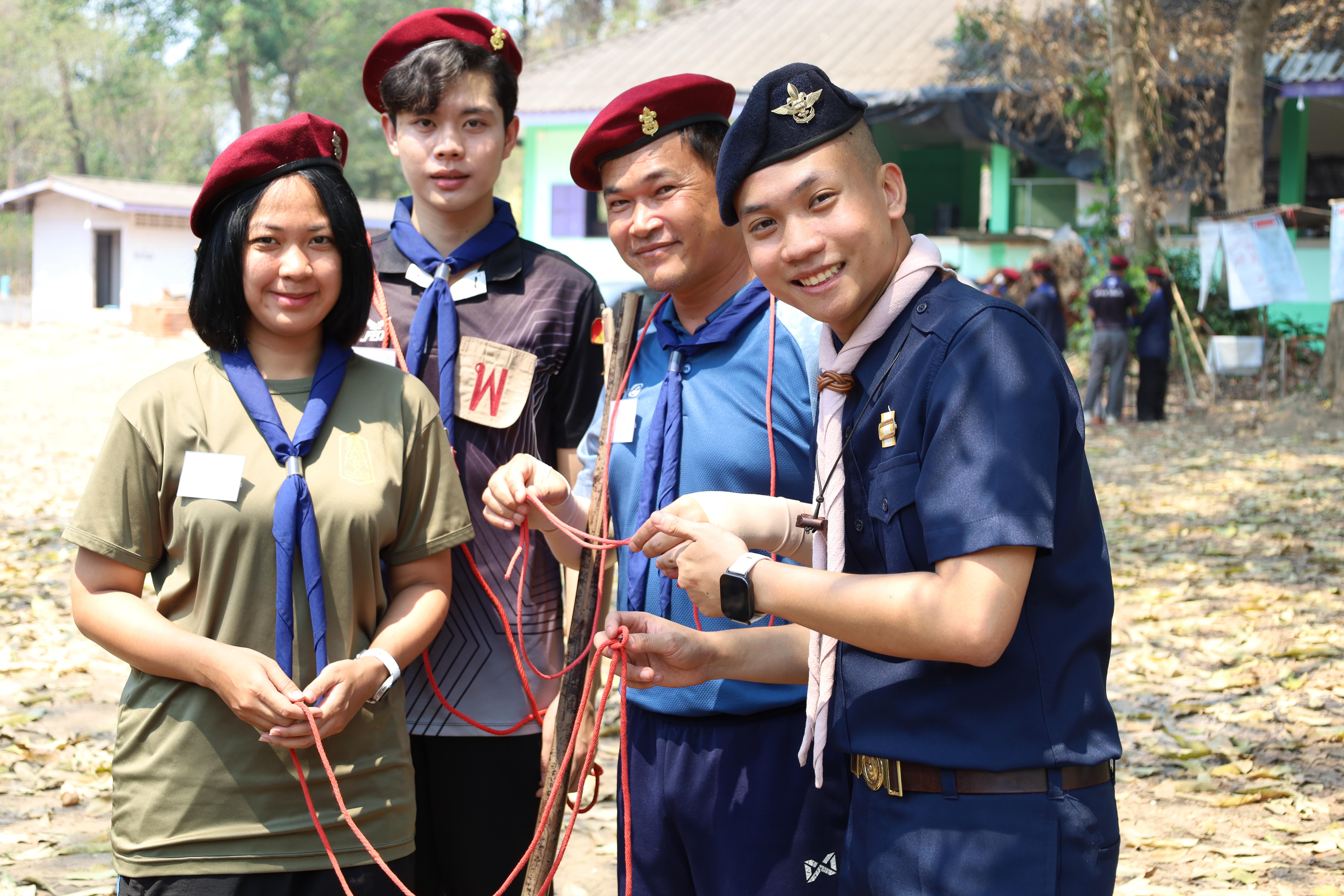 463. กิจกรรมอบรมวิชาผู้กำกับลูกเสือ ขั้นความรู้เบื้องต้น สำหรับนักศึกษาหลักสูตรประกาศนียบัตรบัณฑิต สาขาวิชาชีพครู ประจำปีการศึกษา 2568