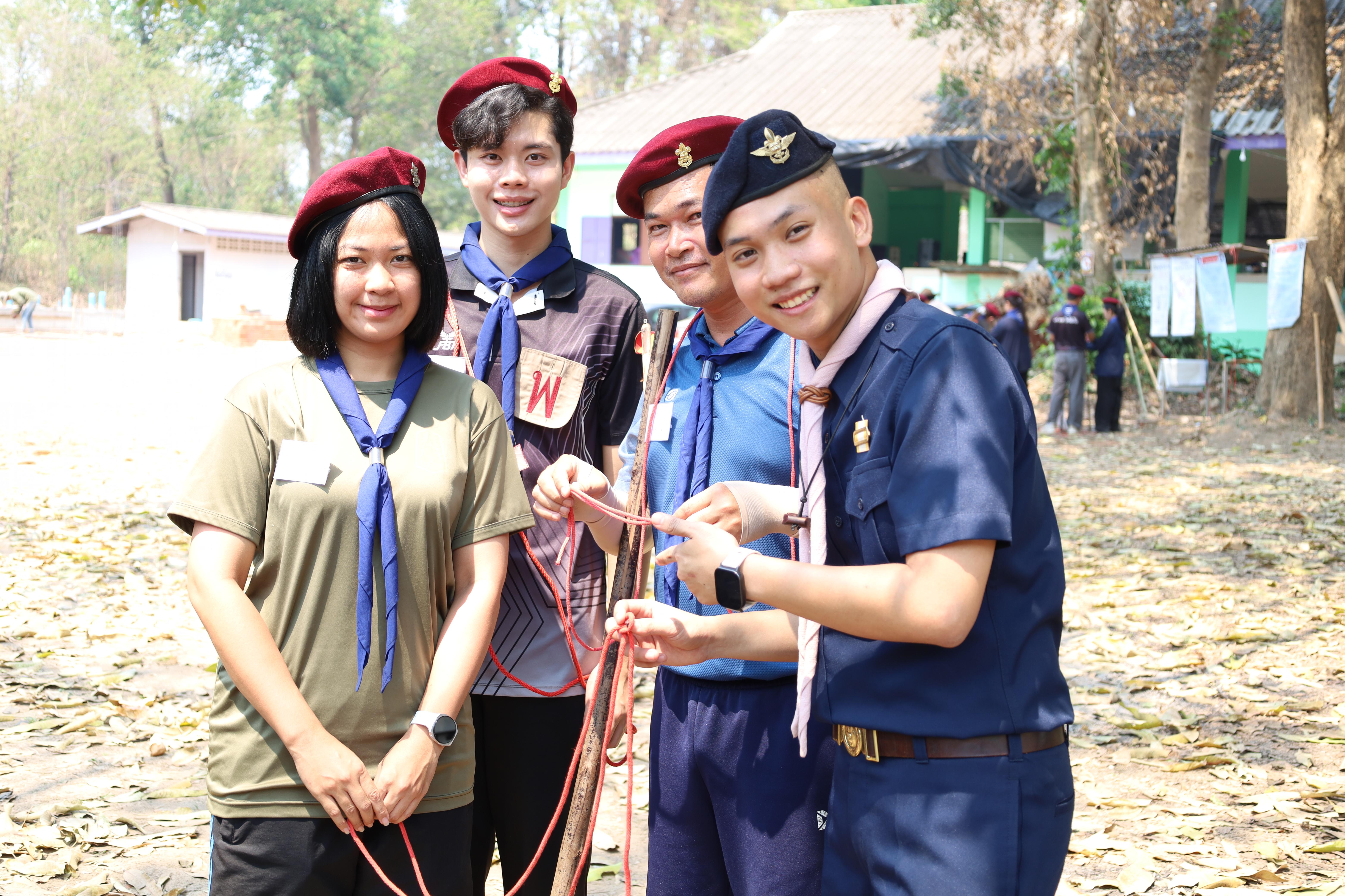 464. กิจกรรมอบรมวิชาผู้กำกับลูกเสือ ขั้นความรู้เบื้องต้น สำหรับนักศึกษาหลักสูตรประกาศนียบัตรบัณฑิต สาขาวิชาชีพครู ประจำปีการศึกษา 2568